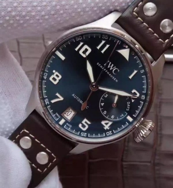 Replica IWC ZF Big Pilot IW500908 Le Petit Prince Leather Strap - Top club