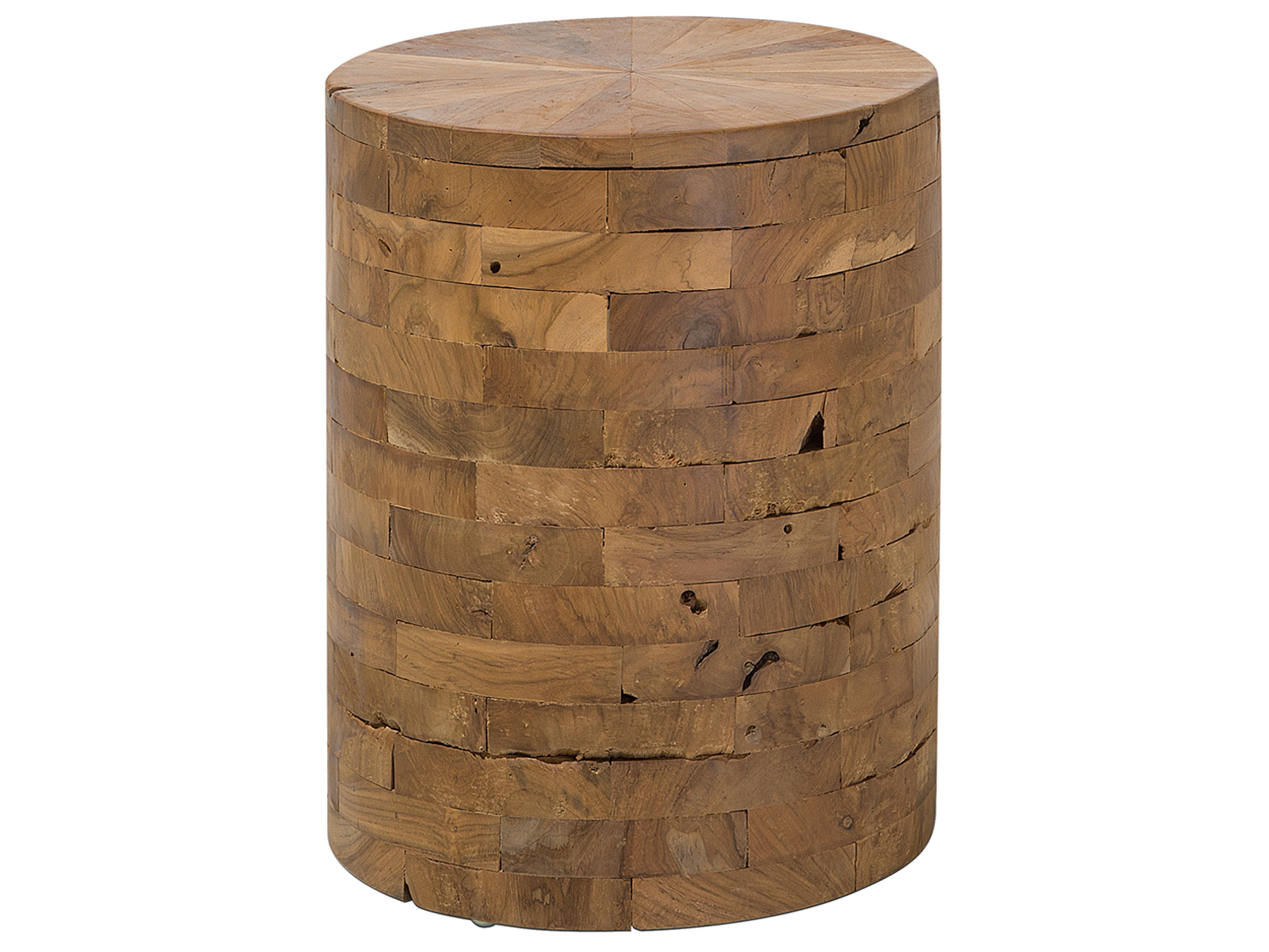 Side Table BRANT Teak Wood Brown
