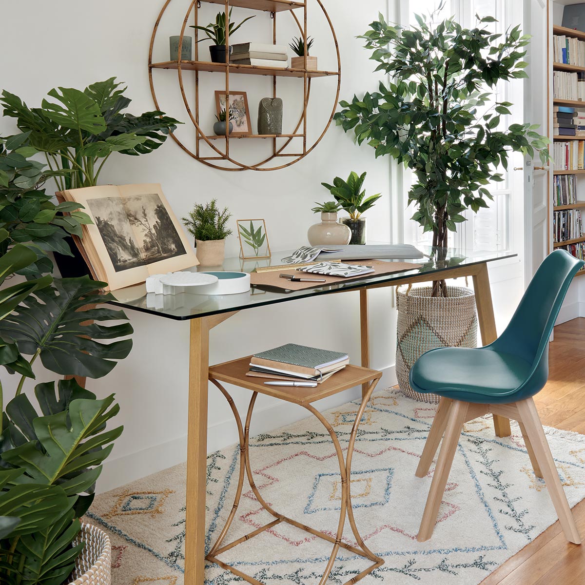 Dining table "Taho" Tempered glass, L.150 cm