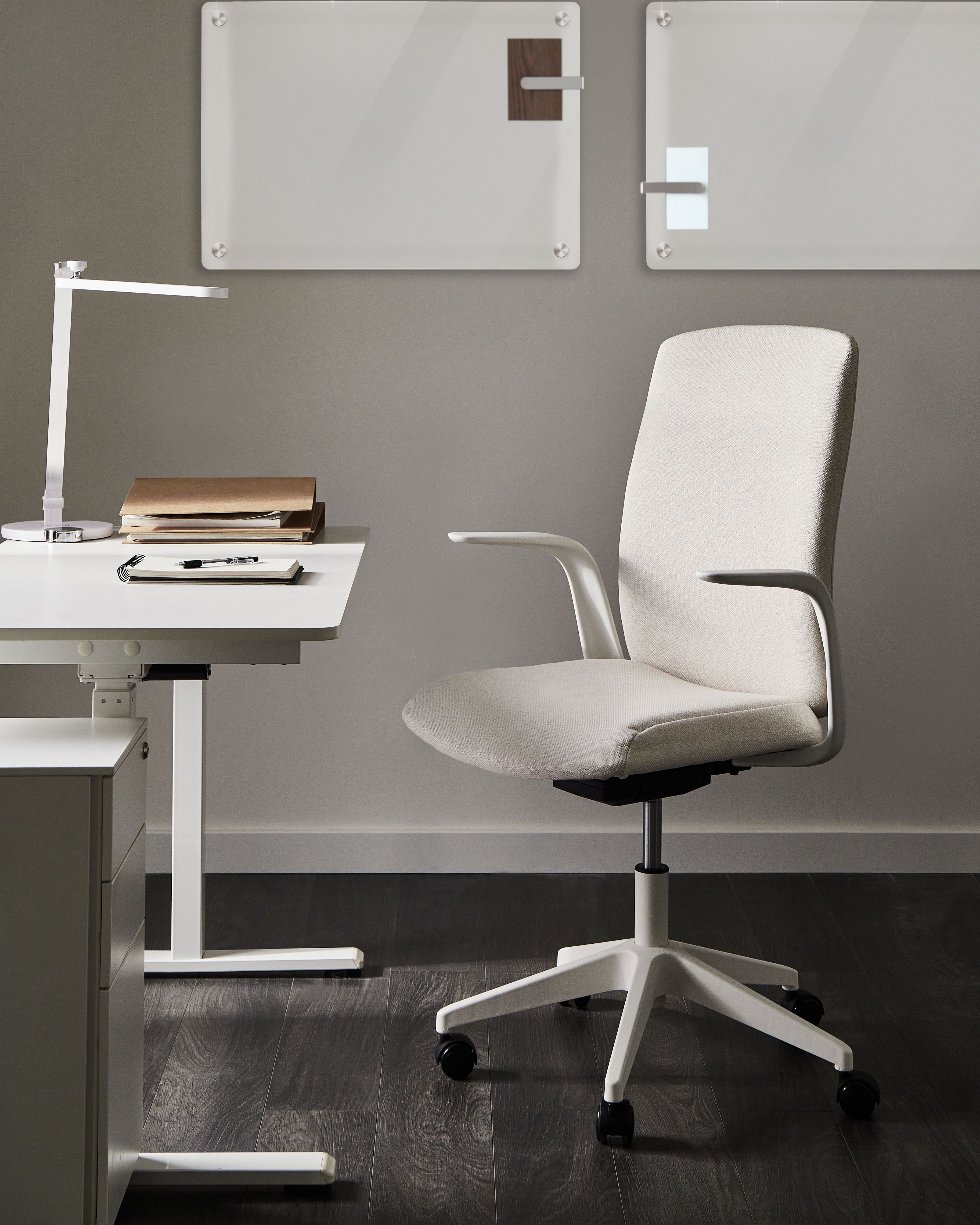 Office Chair CAPTAIN Fabric Light Beige