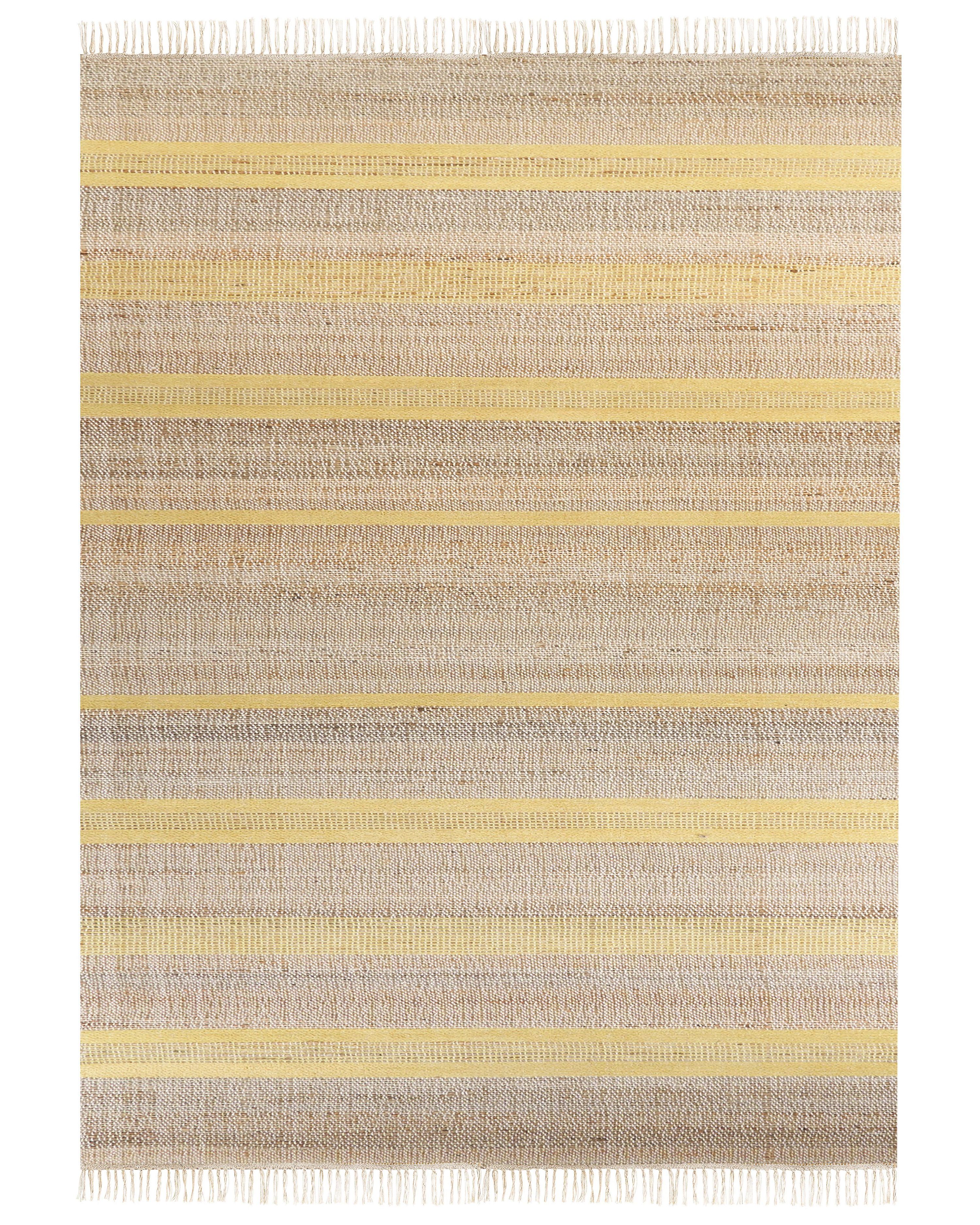 Rug TALPUR Yellow 160 x 230 cm Jute