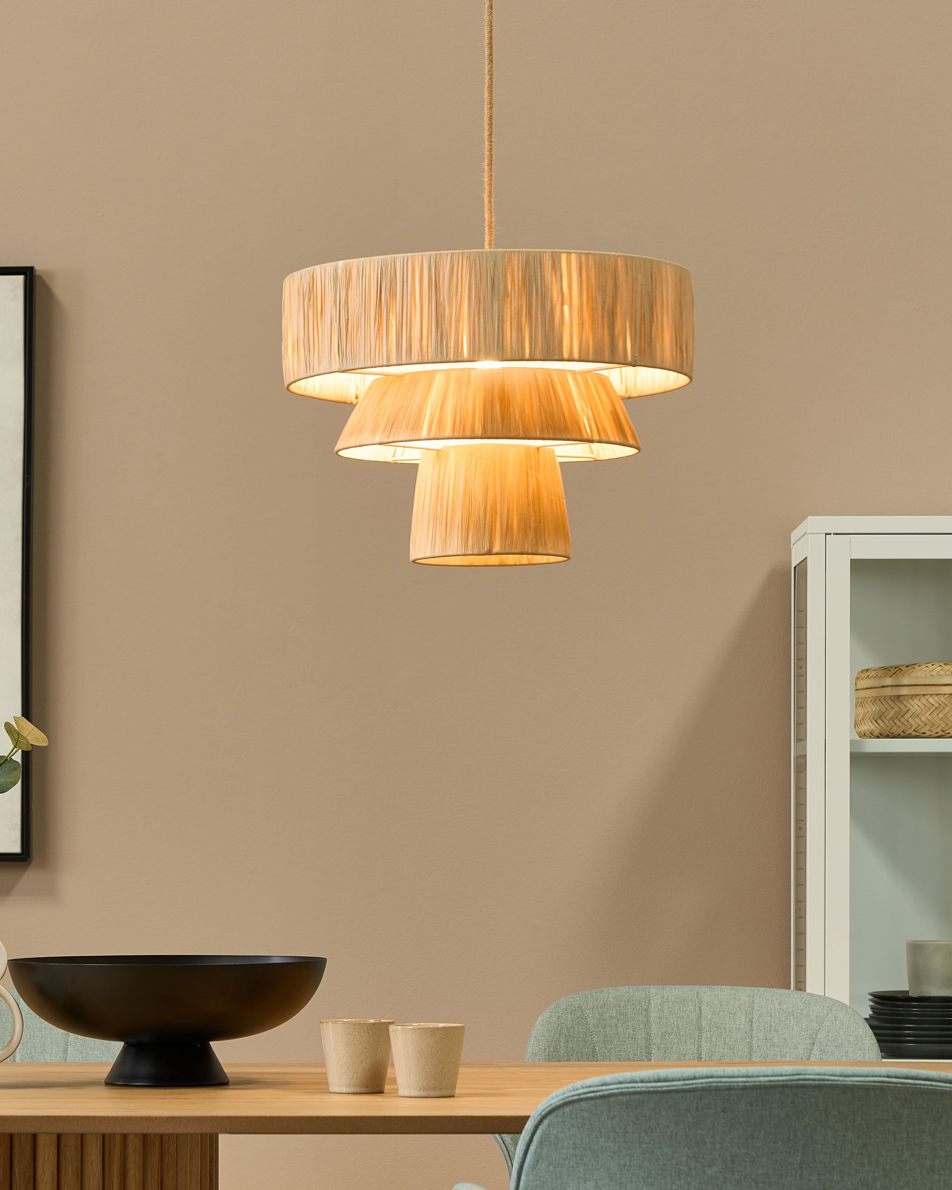 Pendant Lamp CHAMBO Paper Natural