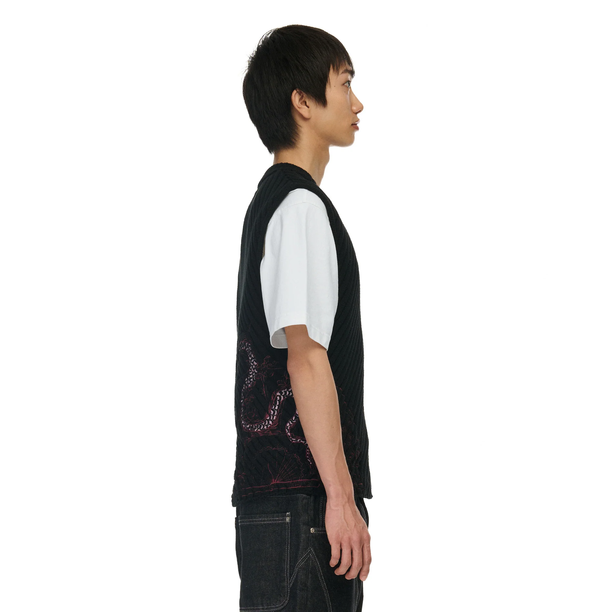 "yakuza" Knit vest