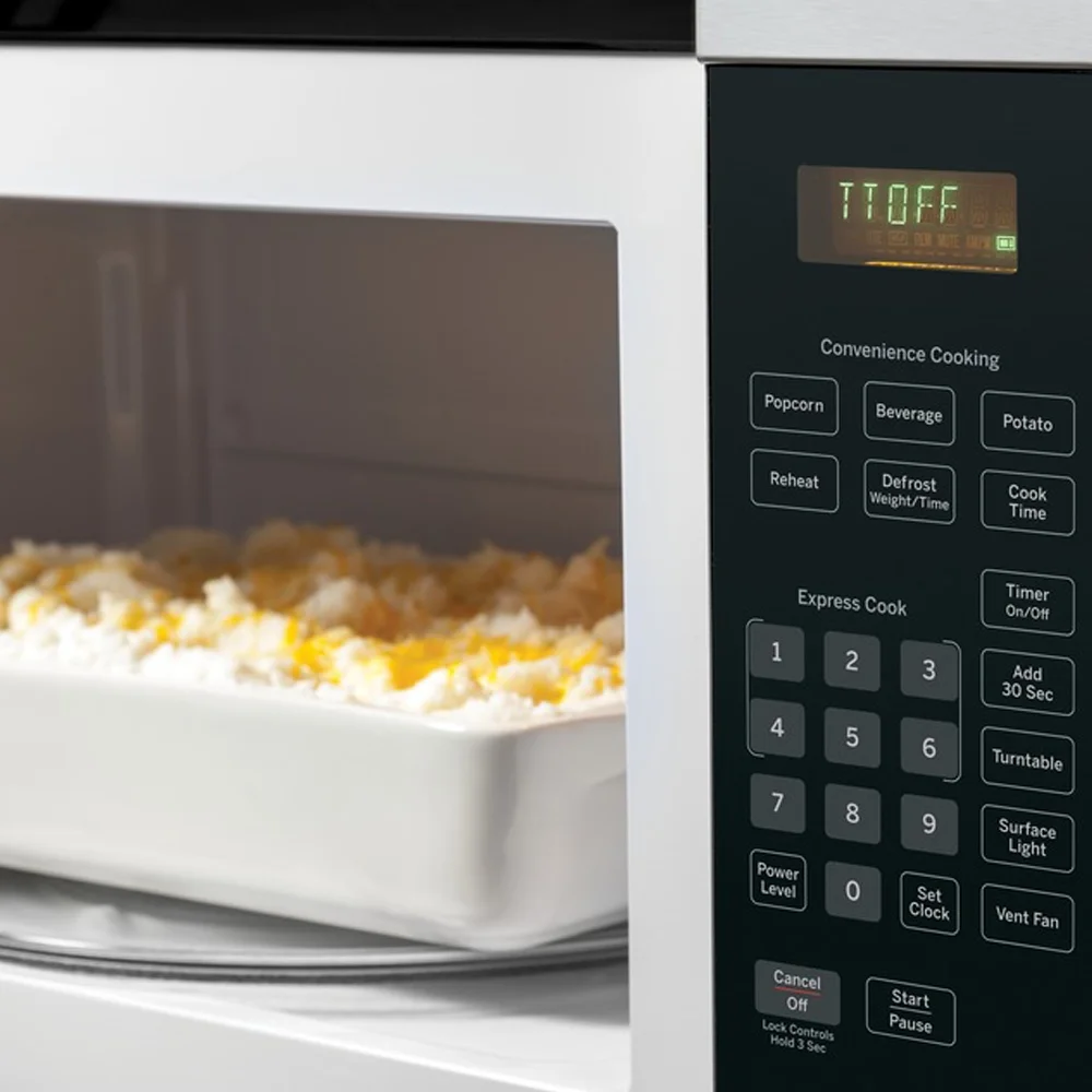 General Electric GE 1.6 Cu. Ft. Over-the-Range Microwave Oven Stainless Steel, JVM3160RFSS - Image 9