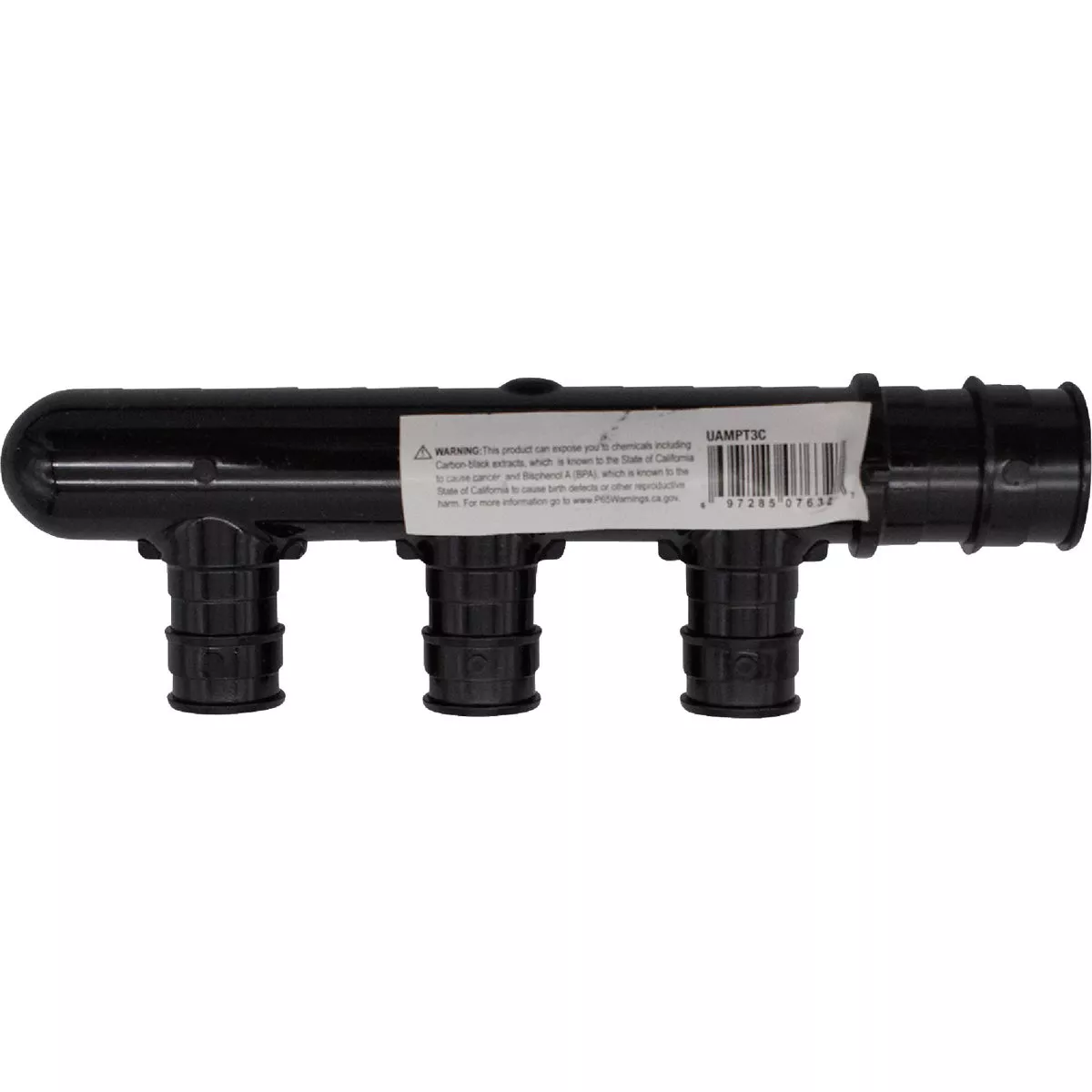SharkBite 3/4 In. Closed Trunk x 1/2 In. Branches Poly PEX-A 3-Branch Multi Port Tee Fitting