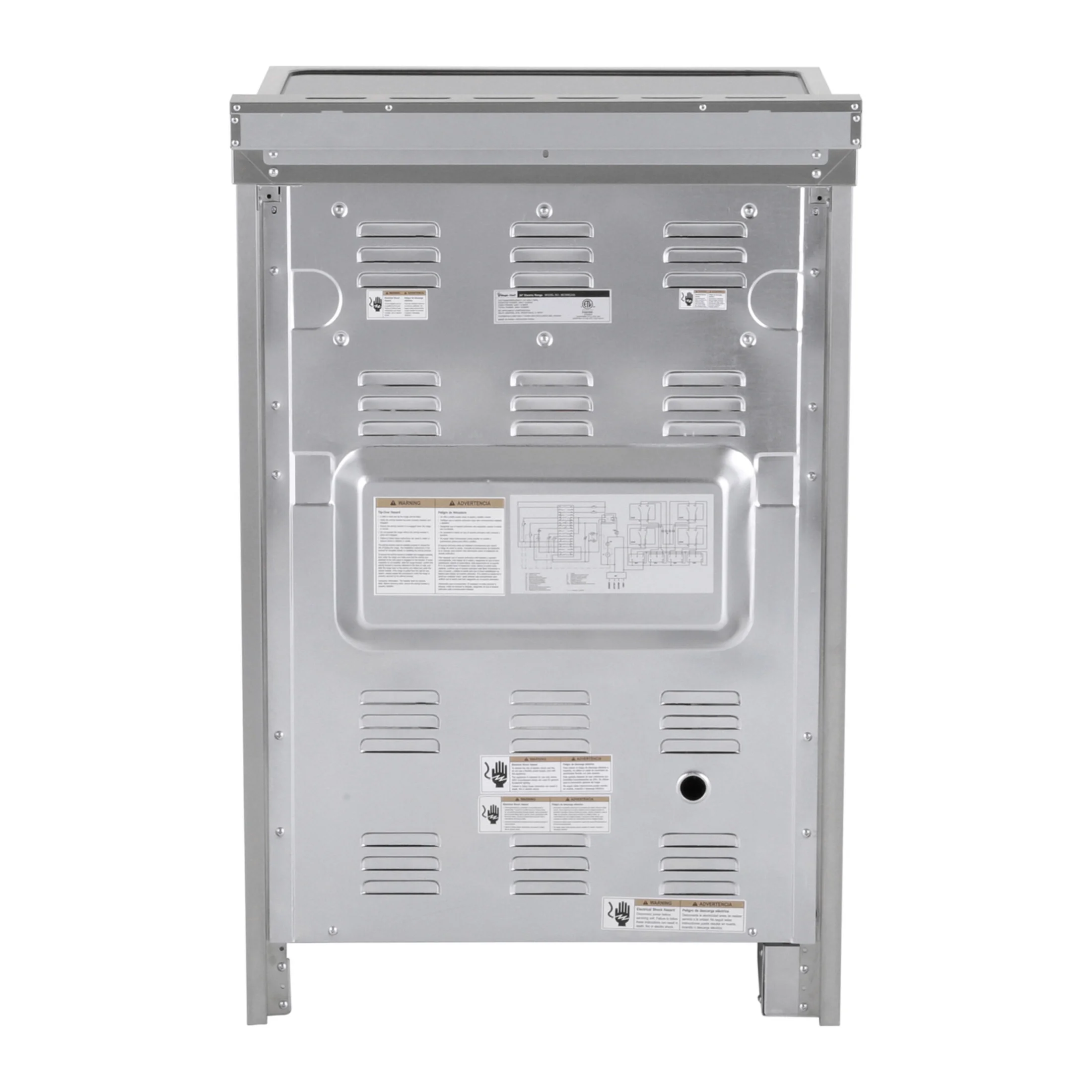 Magic Chef 2.2 cu. ft. Electric Range with Convection in Stainless Steel in Stainless Steel - Image 6