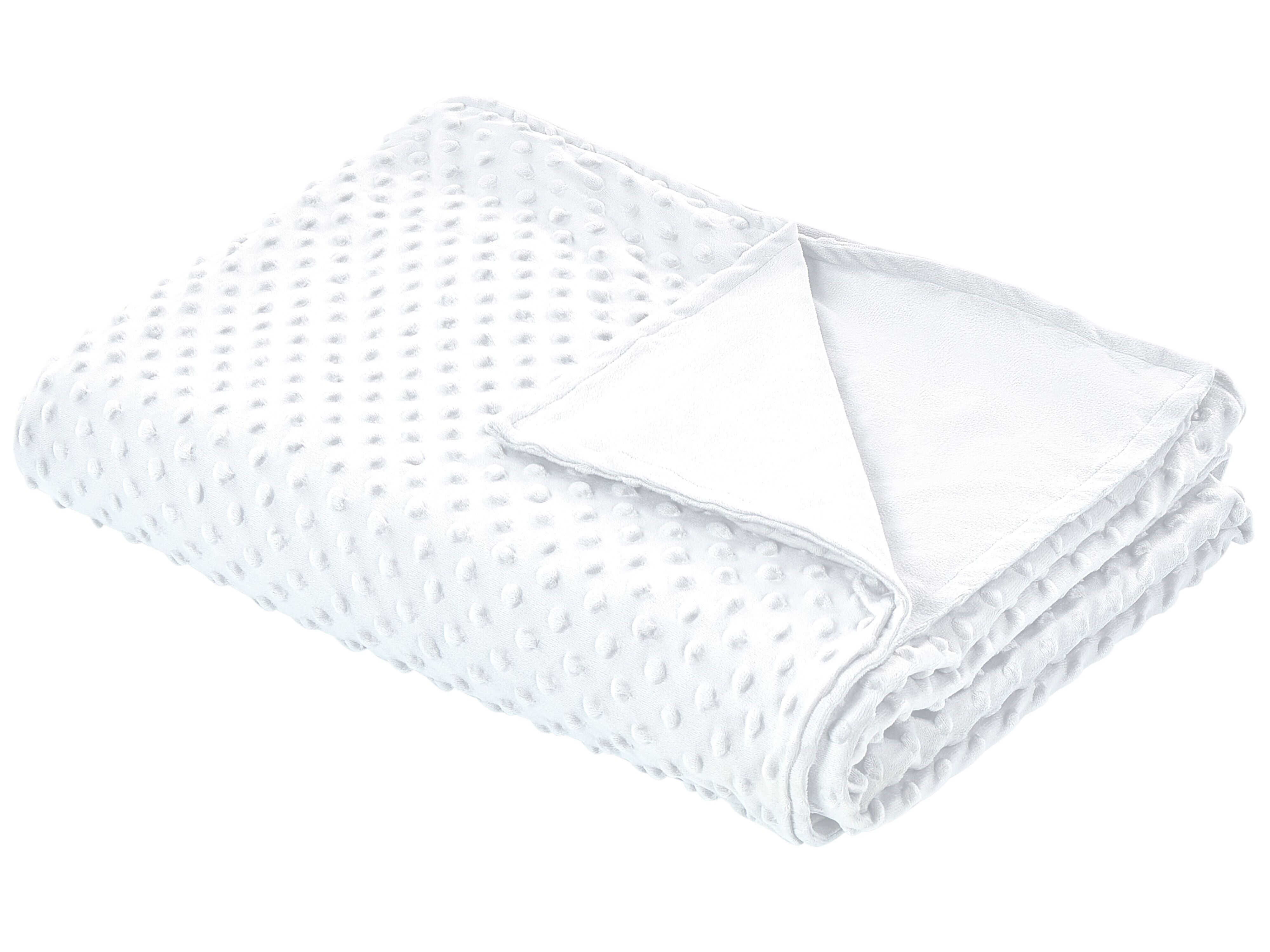 Weighted Blanket Cover 1000 CALLISTO 135 x 200 cm White