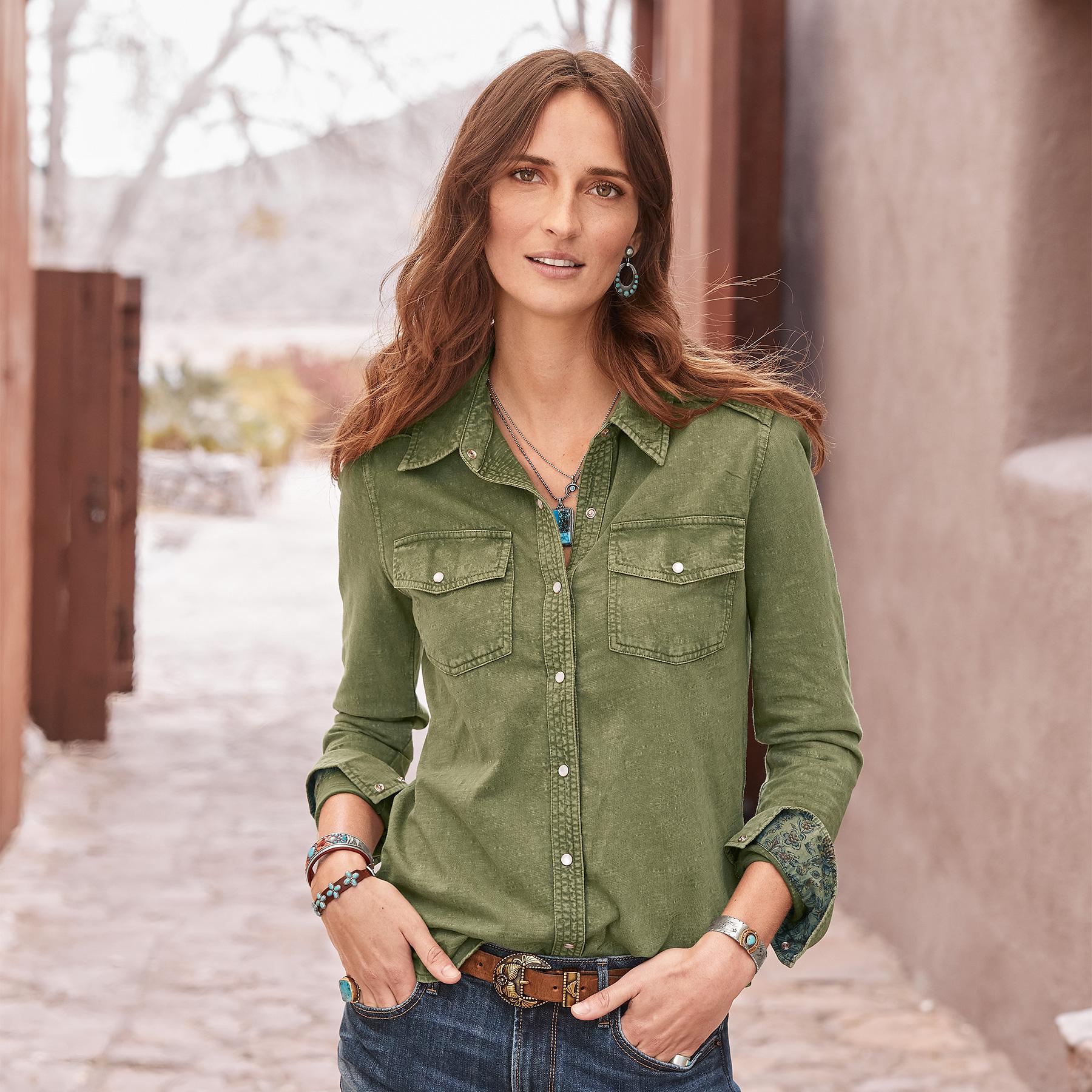 Christy Ann Shirt, Petite - Sundance Clothing