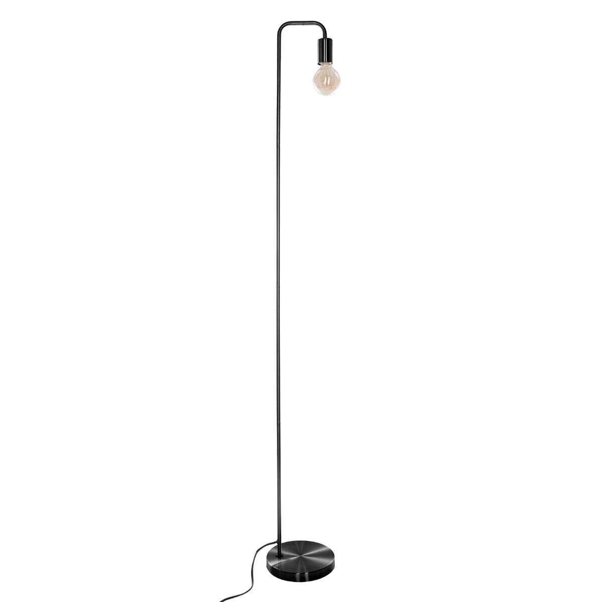 Floor lamp "Keli", metal Black, H.150 cm