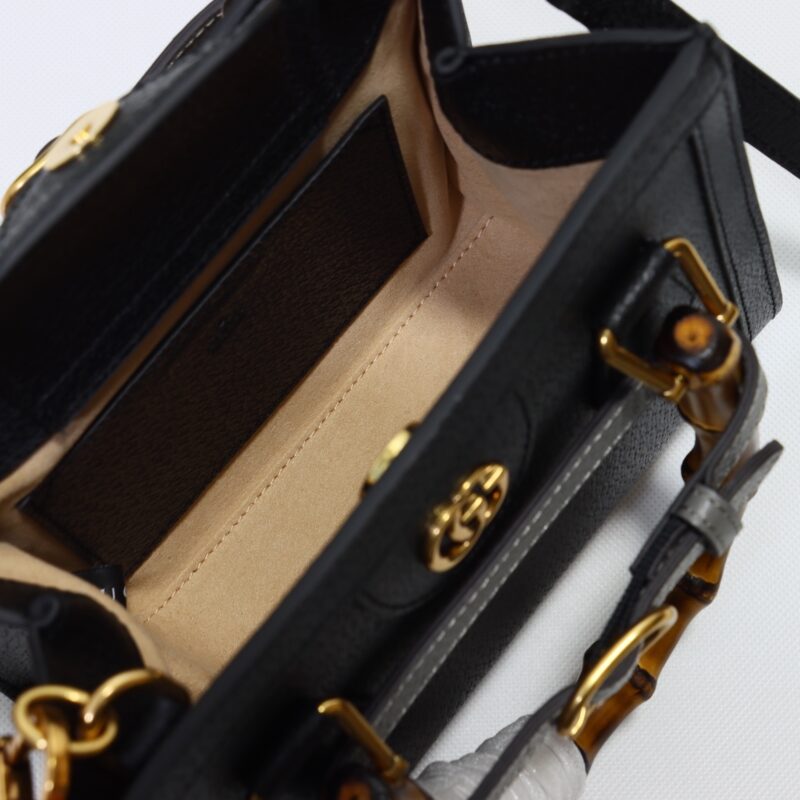 Replica Gucci Diana Small Tote Black1:1High-quality replica