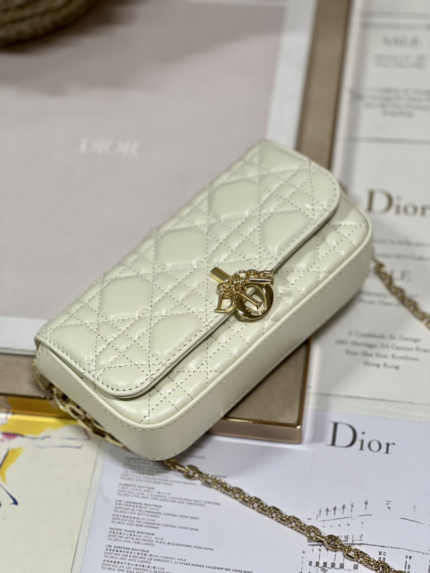 Mini Miss Dior Bag White/ Black/ Blue/ Light Purple For Women 7 in/18.cm1:1High-quality replica