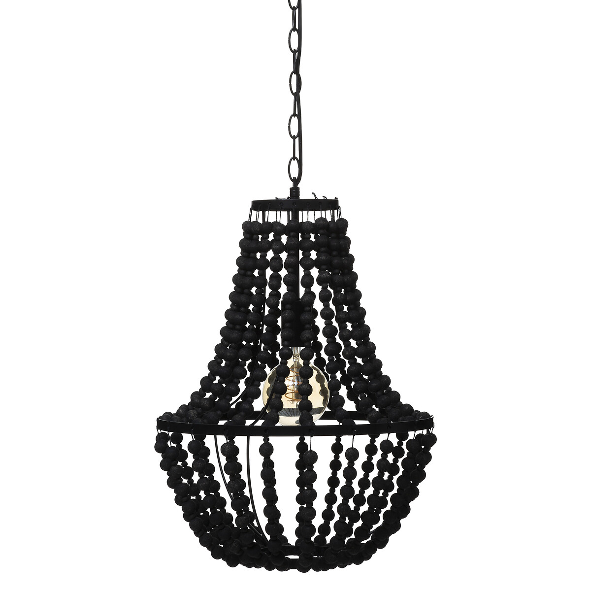 Suspension lamp "Goya" Black, D.39 cm