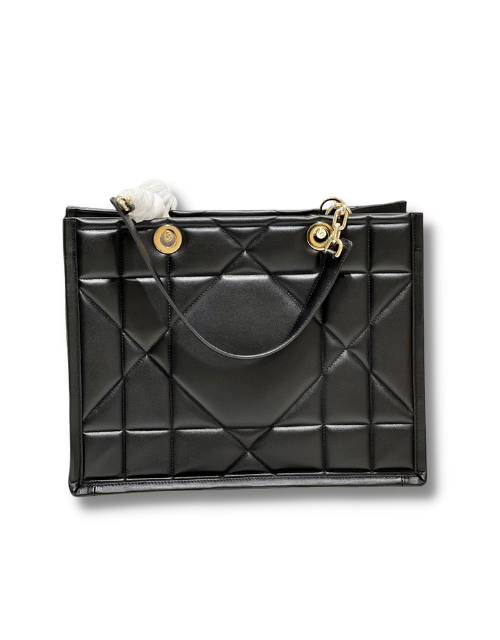 Medium Dior Essential Tote Bag Black For Women 14.7in/37cm M8721OZVJ_M9001:1High-quality replica