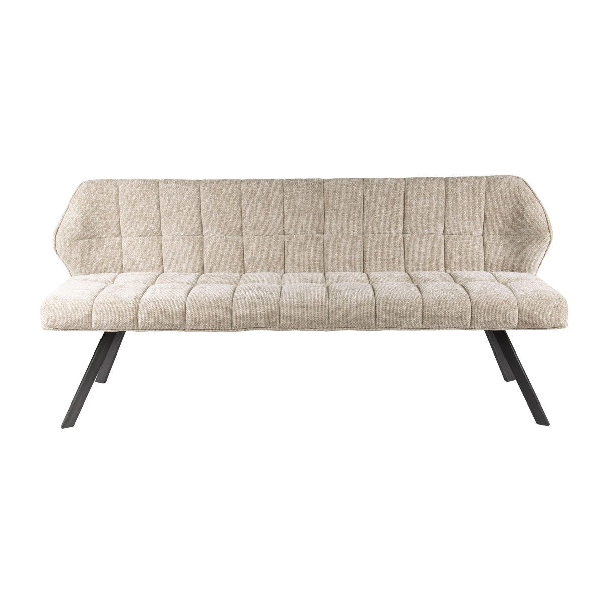 Fraaai - Ramon eetkamerbank 180 cm geweven - zand