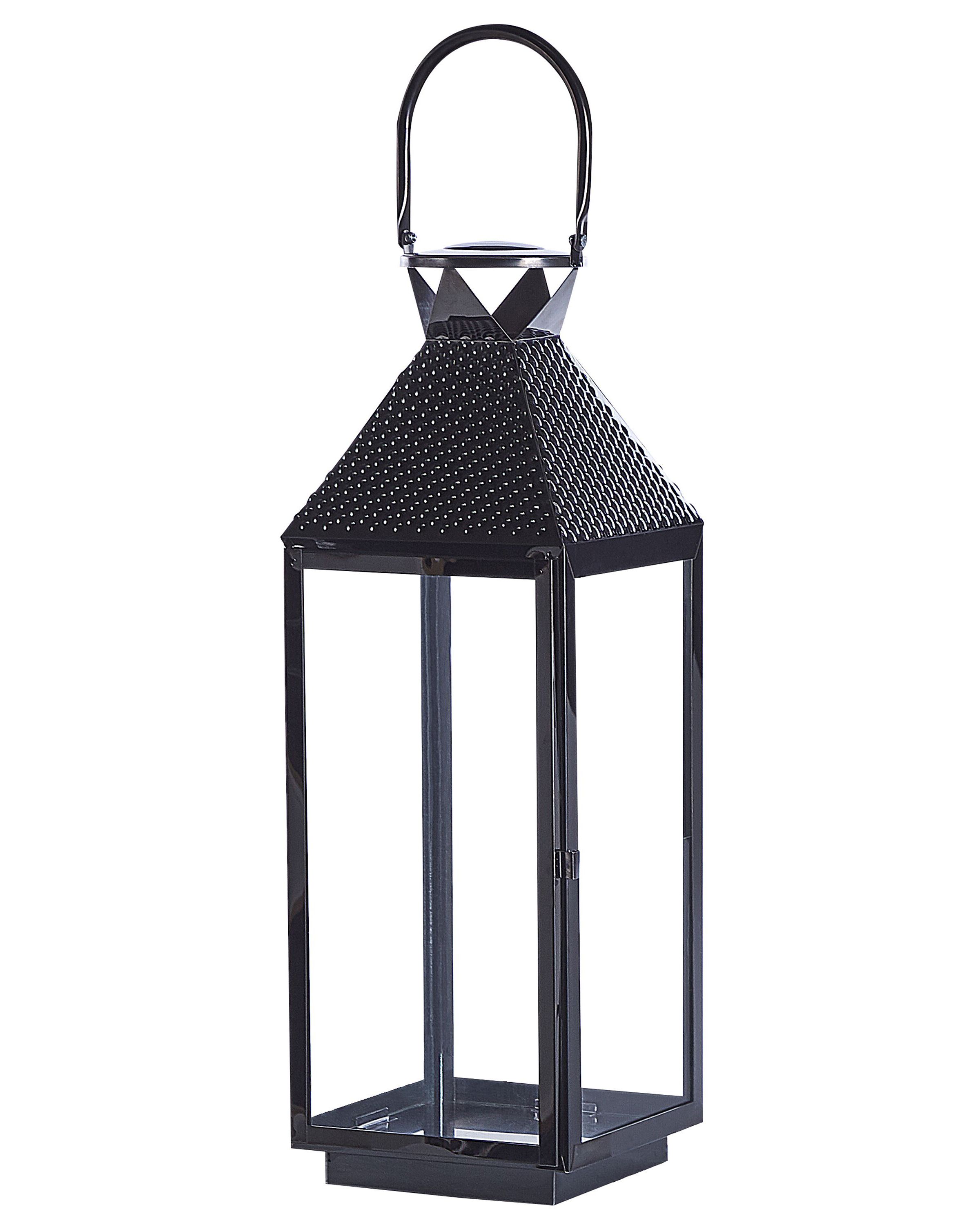 Lantern BALI Stainless Steel 54 cm Black