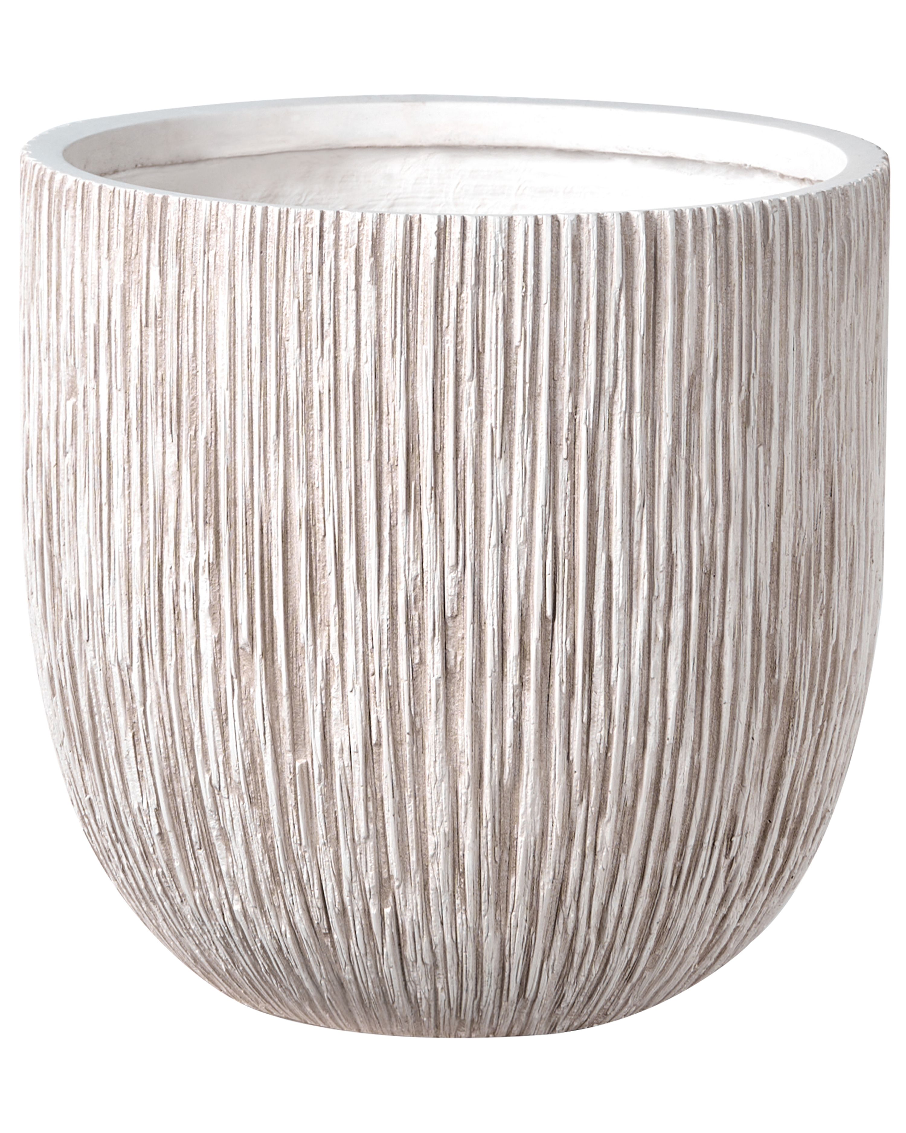 Plant Pot HANYUE 42 cm Light Beige