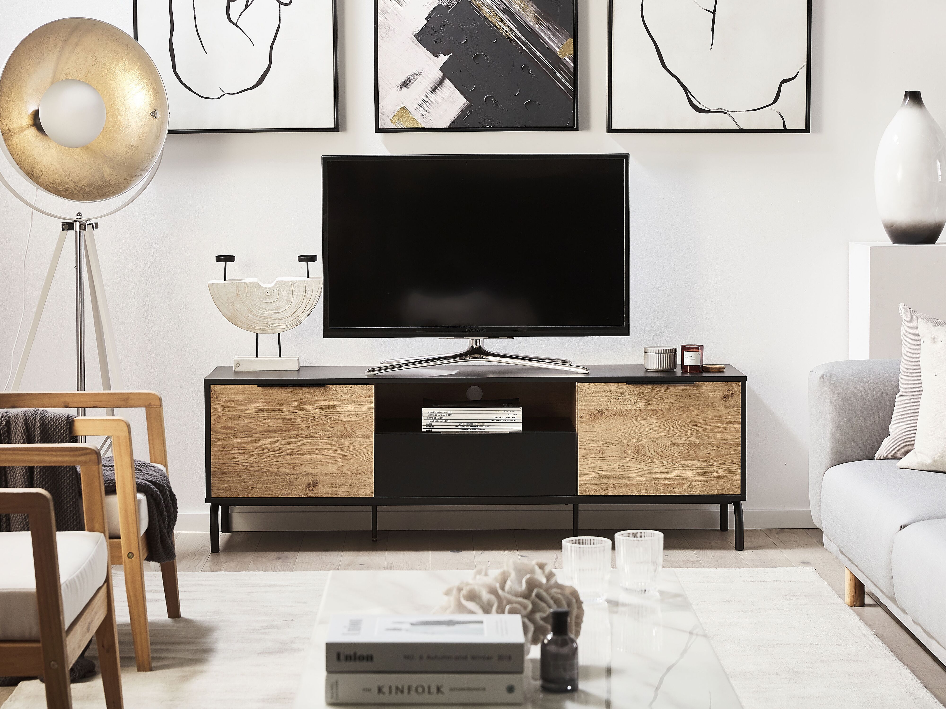 TV Stand ARKLEY Black
