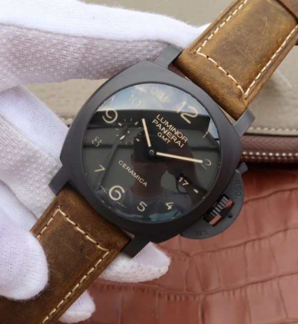 Replica Panerai VSF PAM441 Real Ceramic Asso Strap P.9001 - Elite Watch Atelier