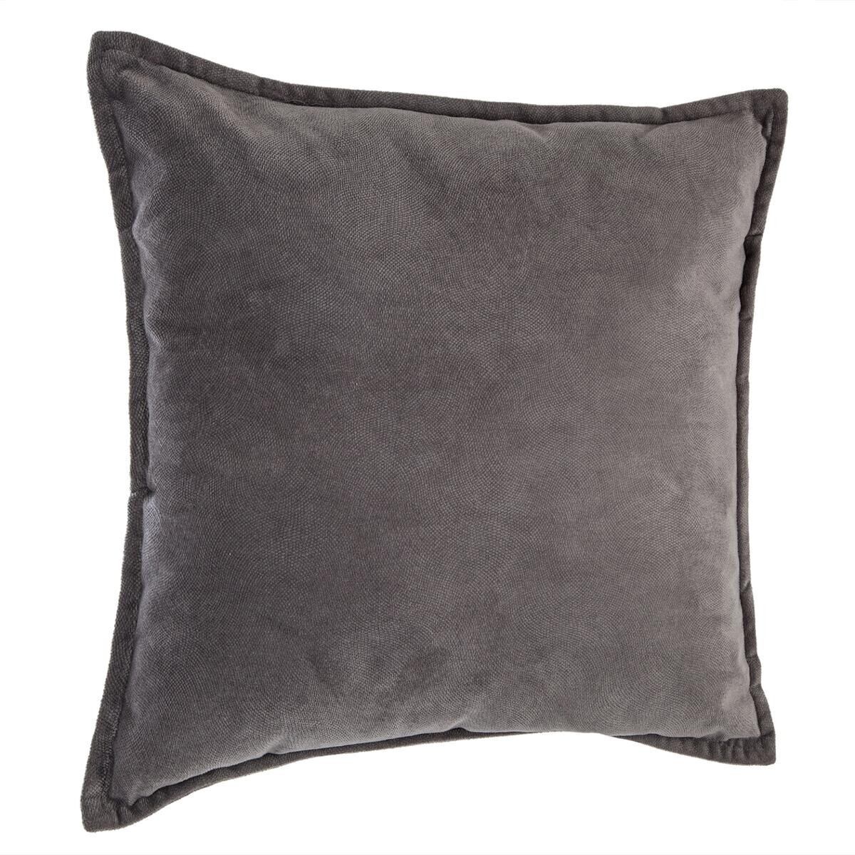 Cushion "Linah" Slate grey, 45x45 cm