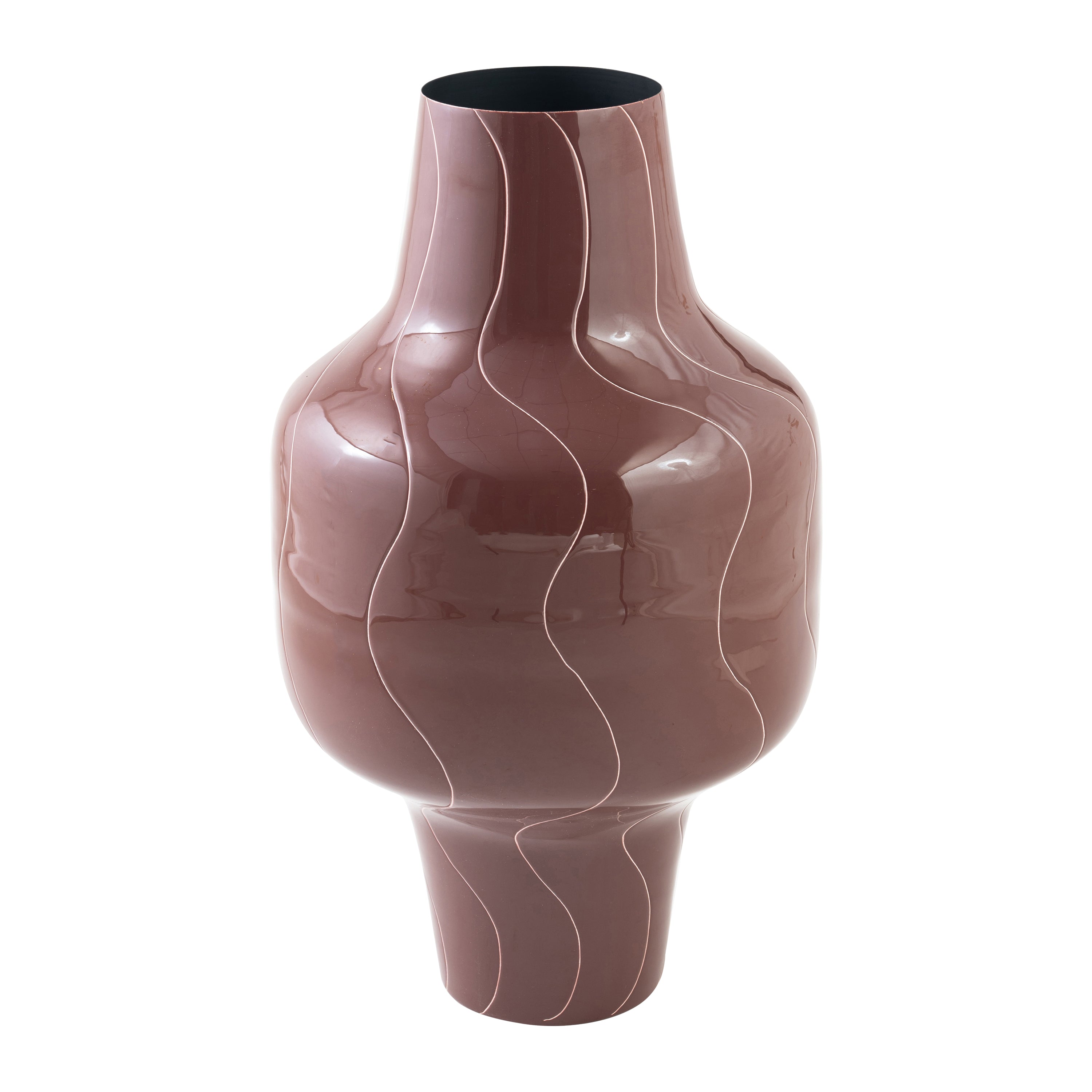 Blokker Spire Vaas Ø 31 cm - Hot Chocolate