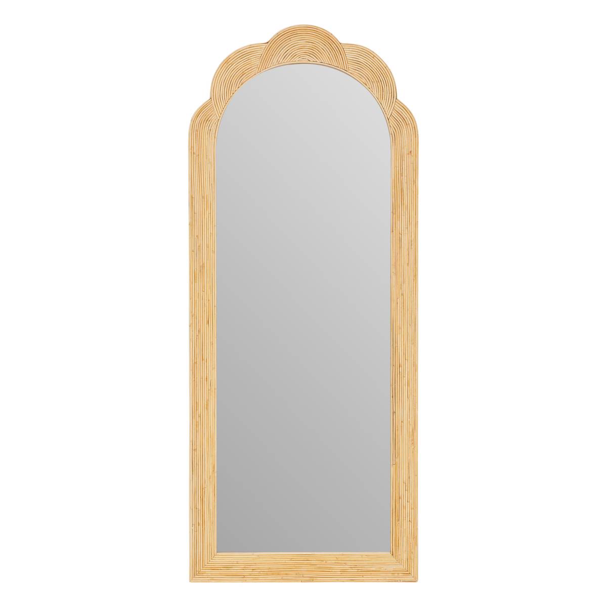 Wall Mirror "Maggie" Beige, 170x70 cm
