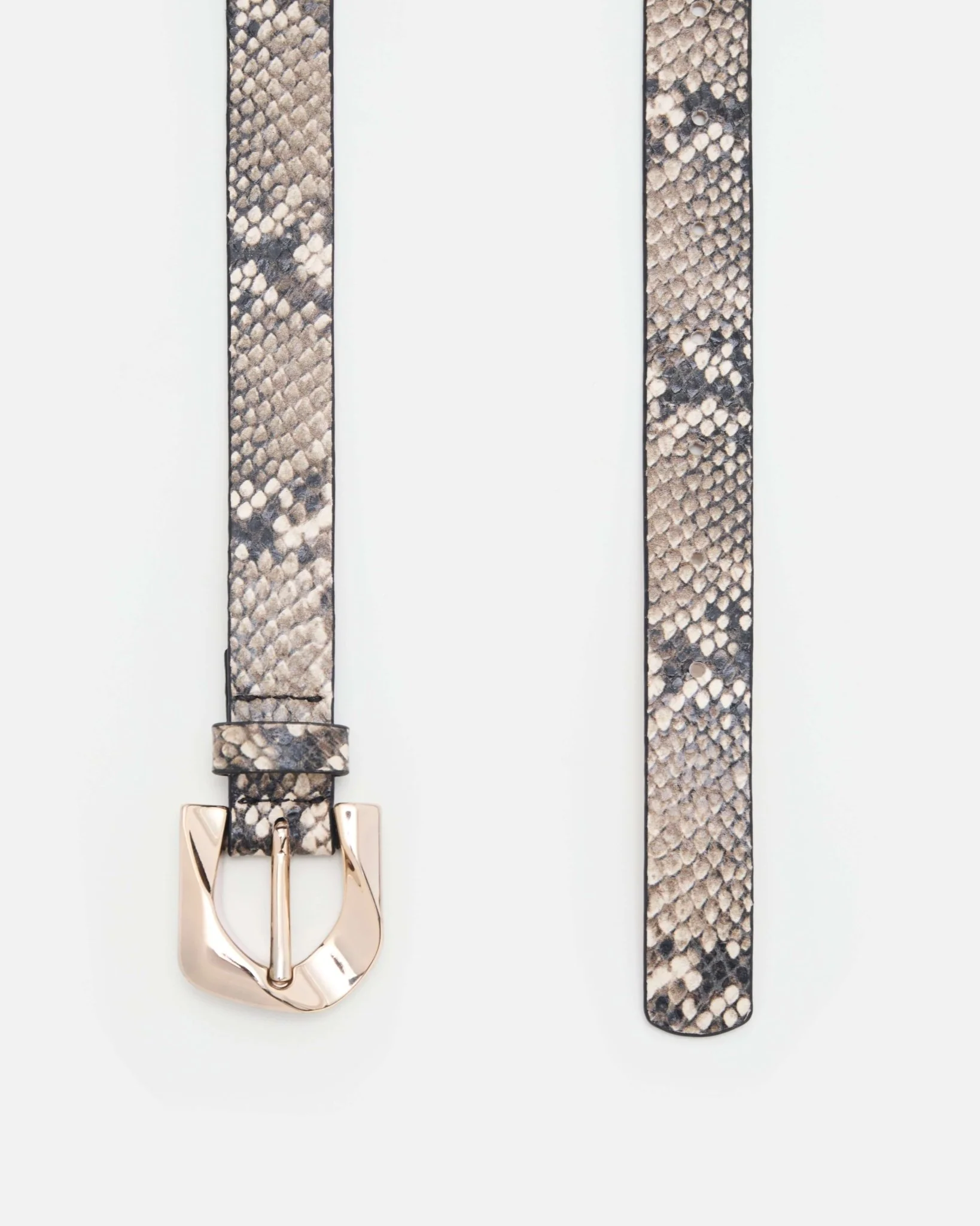 CEINTURE KARY/PYT - En cuir python