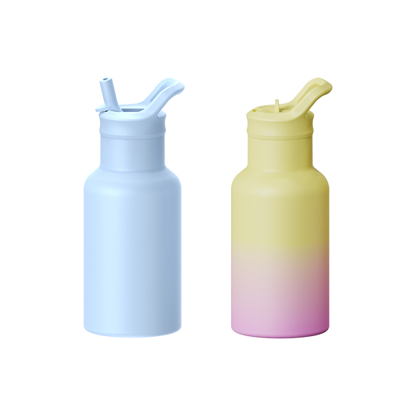 350ml Double-Wall Stainless Steel Vacuum Insulated Tumbler Portable Sports Drinking Bottle Logo for Straw Lid Gym Suitable Cold