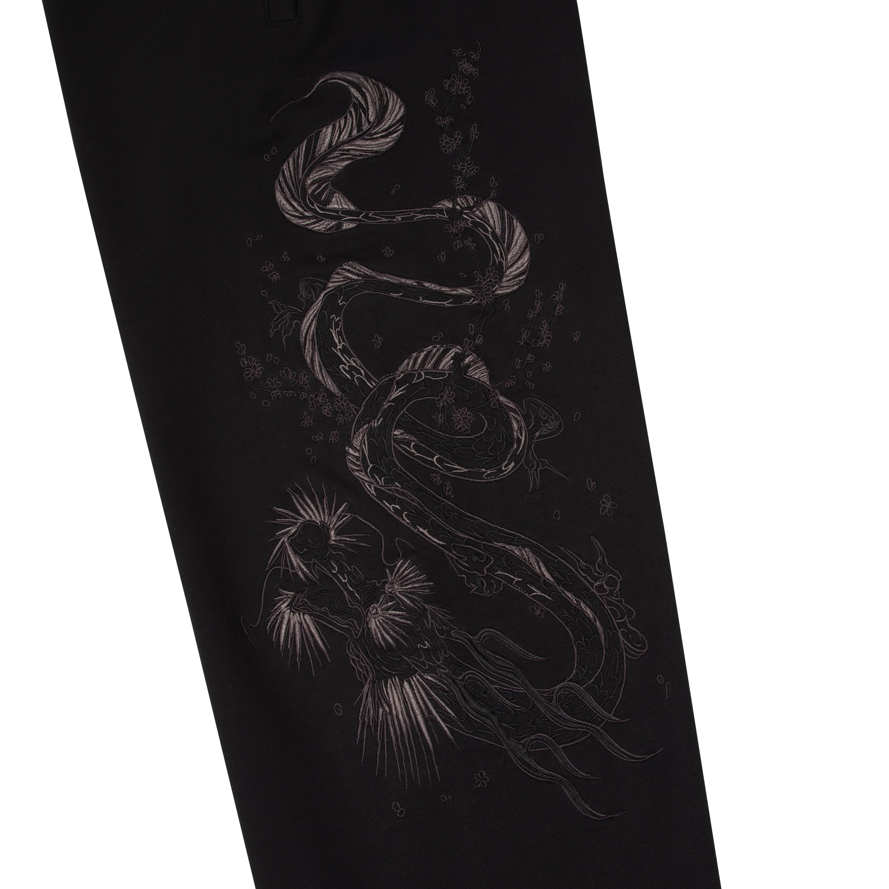 "yakuza v3" Sweatpants black 01