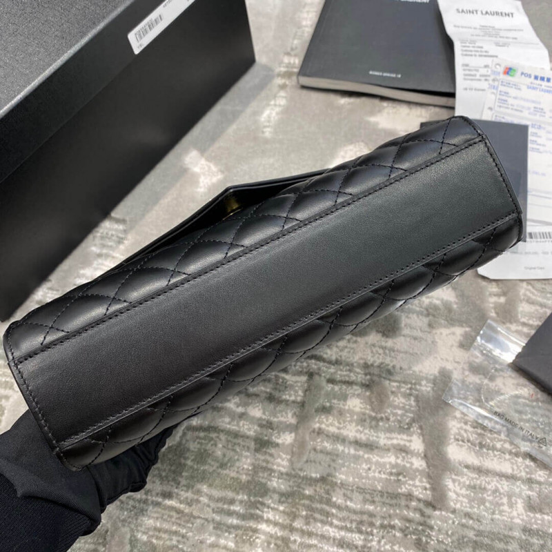Replica Saint Laurent Smooth Leather Envelope Medium Bag 4872061:1High-quality replica