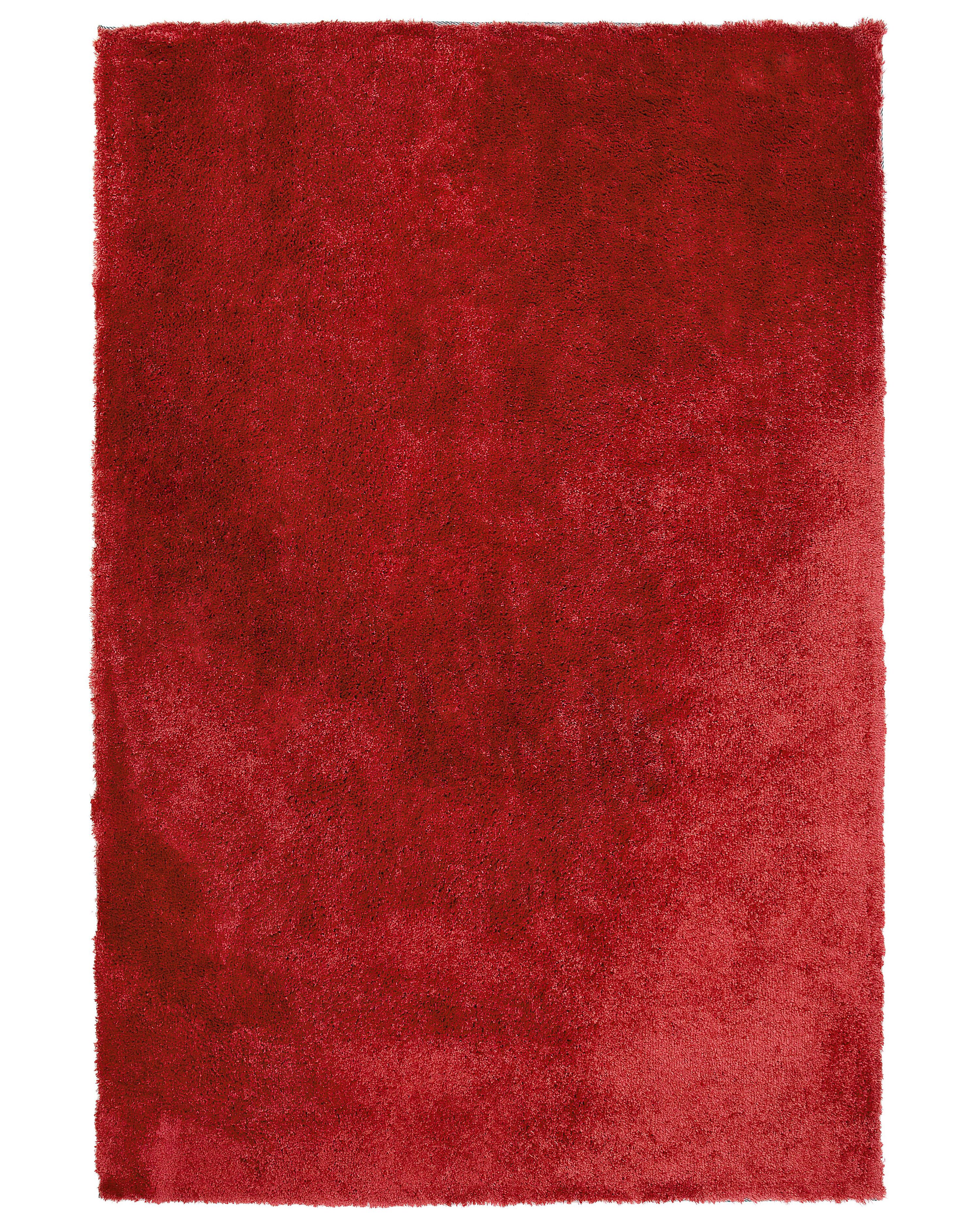 Shaggy Rug EVREN Red 160 x 230 cm