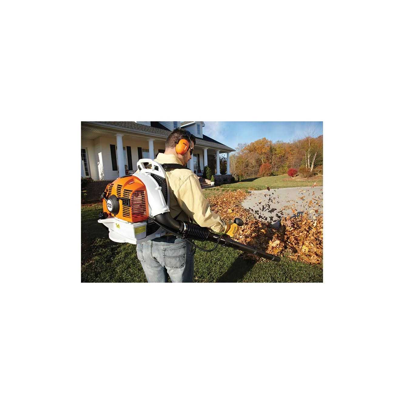 Stihl BR 350 Gas Backpack Blower - BR 350 - Image 4 Stihl BR 350 Gas Backpack Blower - BR 350 - Image 4