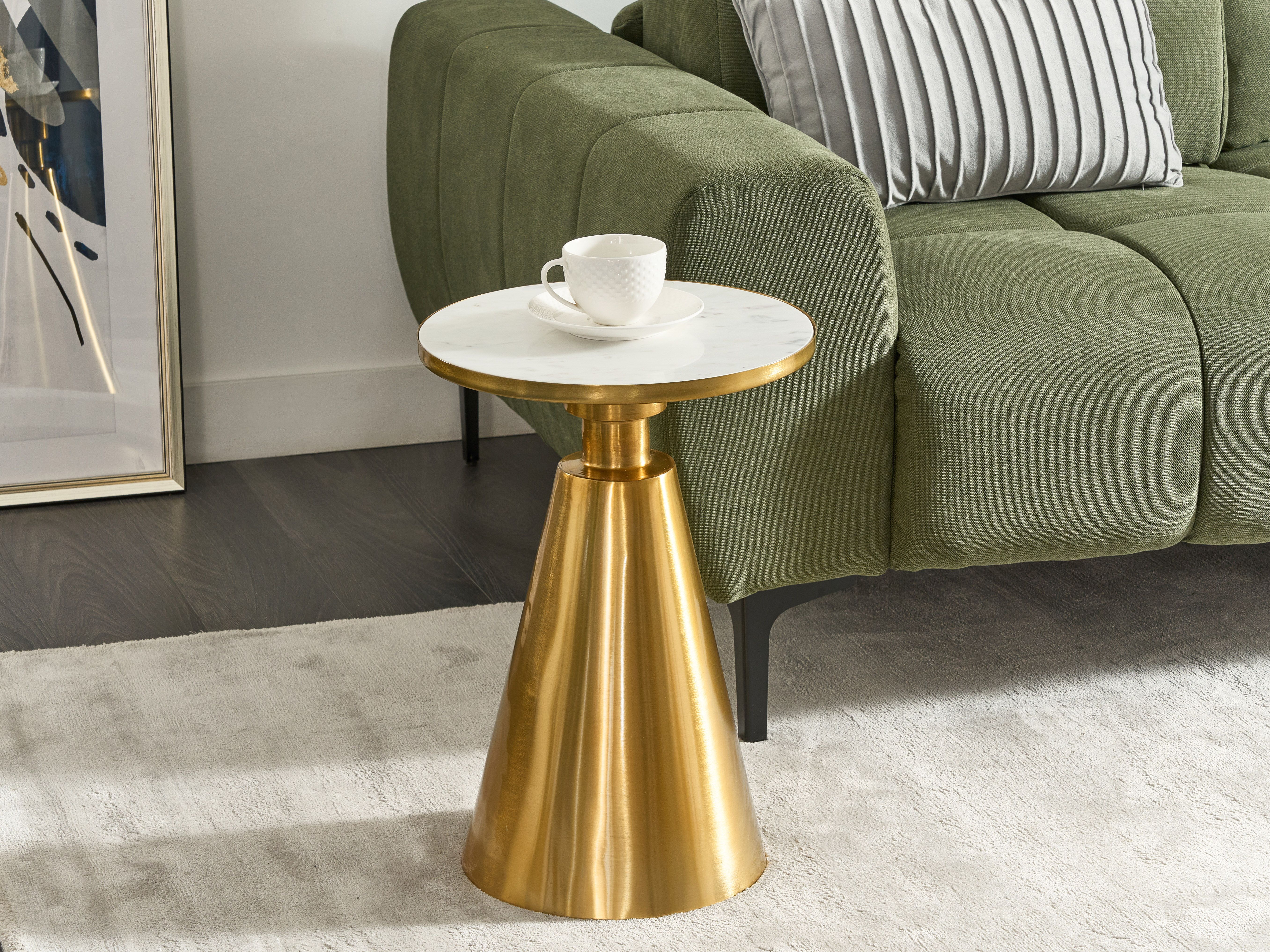 Side Table ANDRES Metal Gold