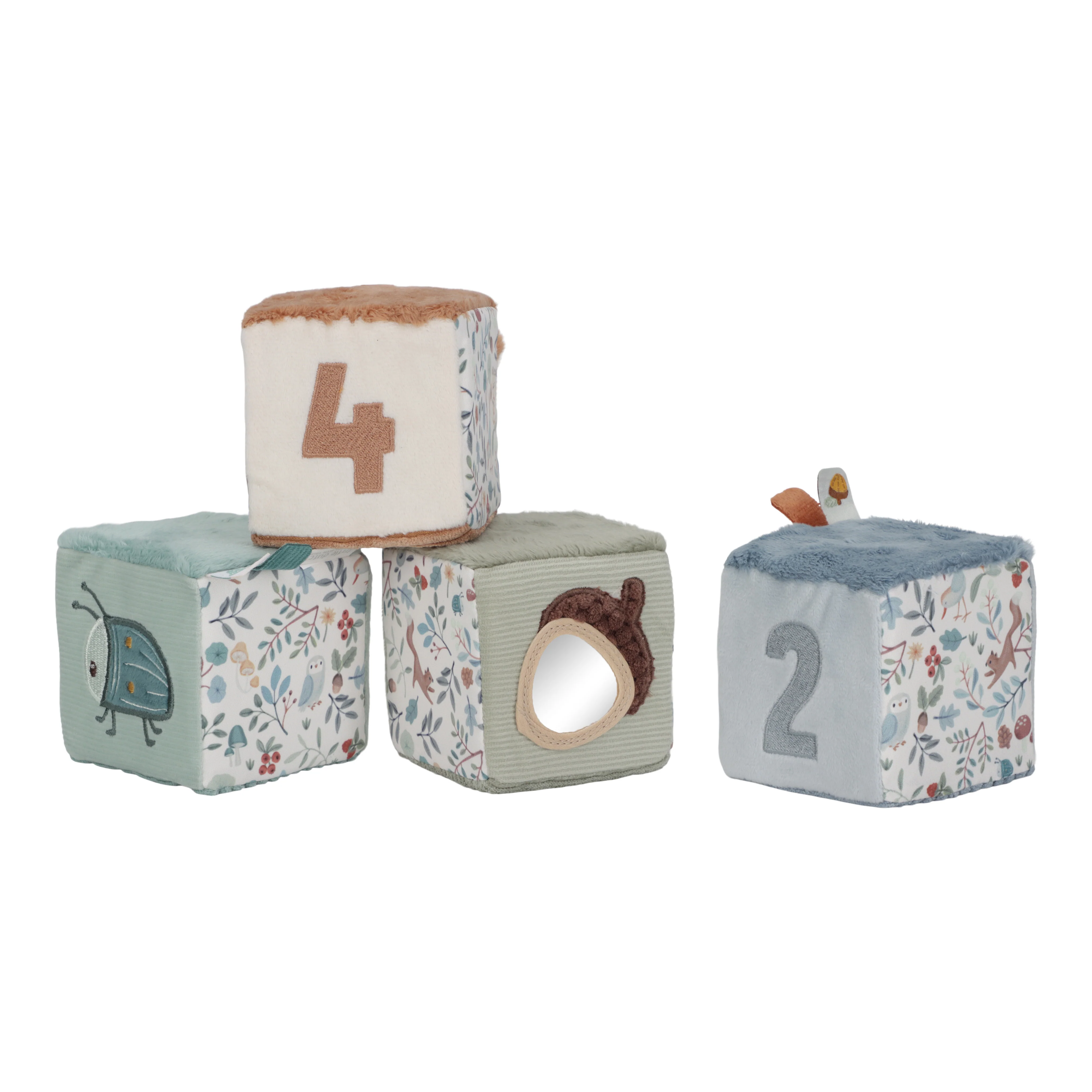 Little Dutch Stoffwürfel Set Forest Friends