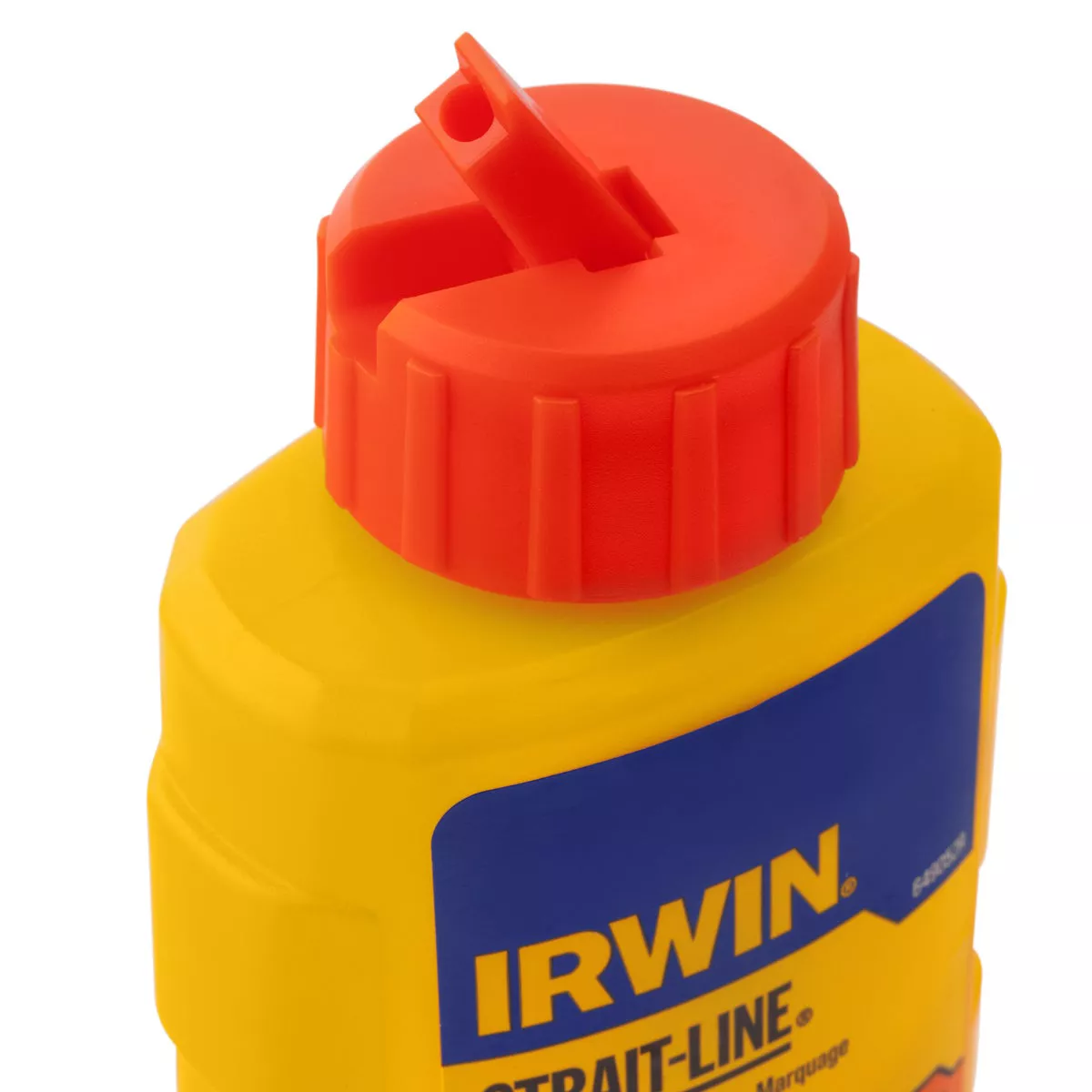 Irwin STRAIT-LINE 8 Oz. Orange Hi-Visibility Chalk Line Chalk