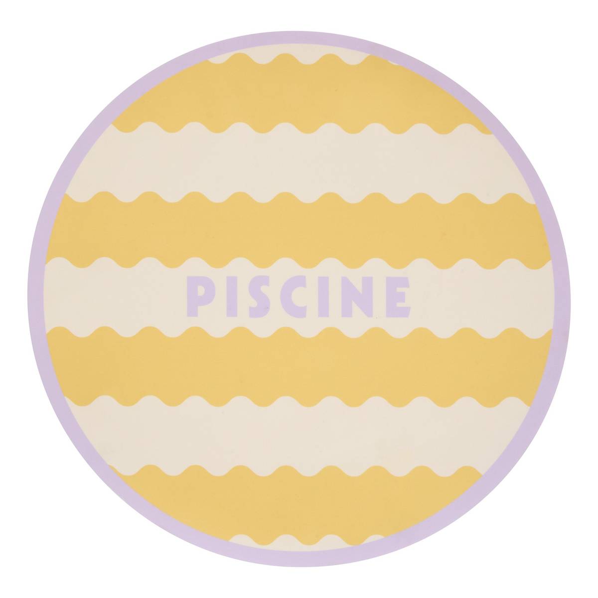 Placemat "Poolside" Polyurethane, D.38 cm