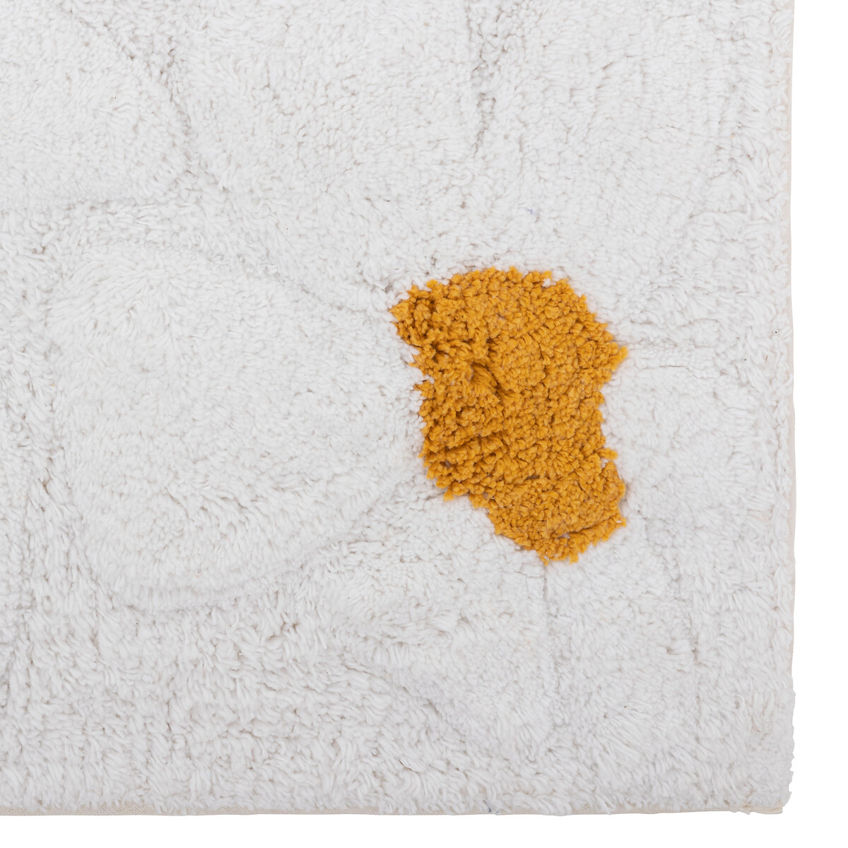 "Daisy" rug White, Yellow, 60x90 cm