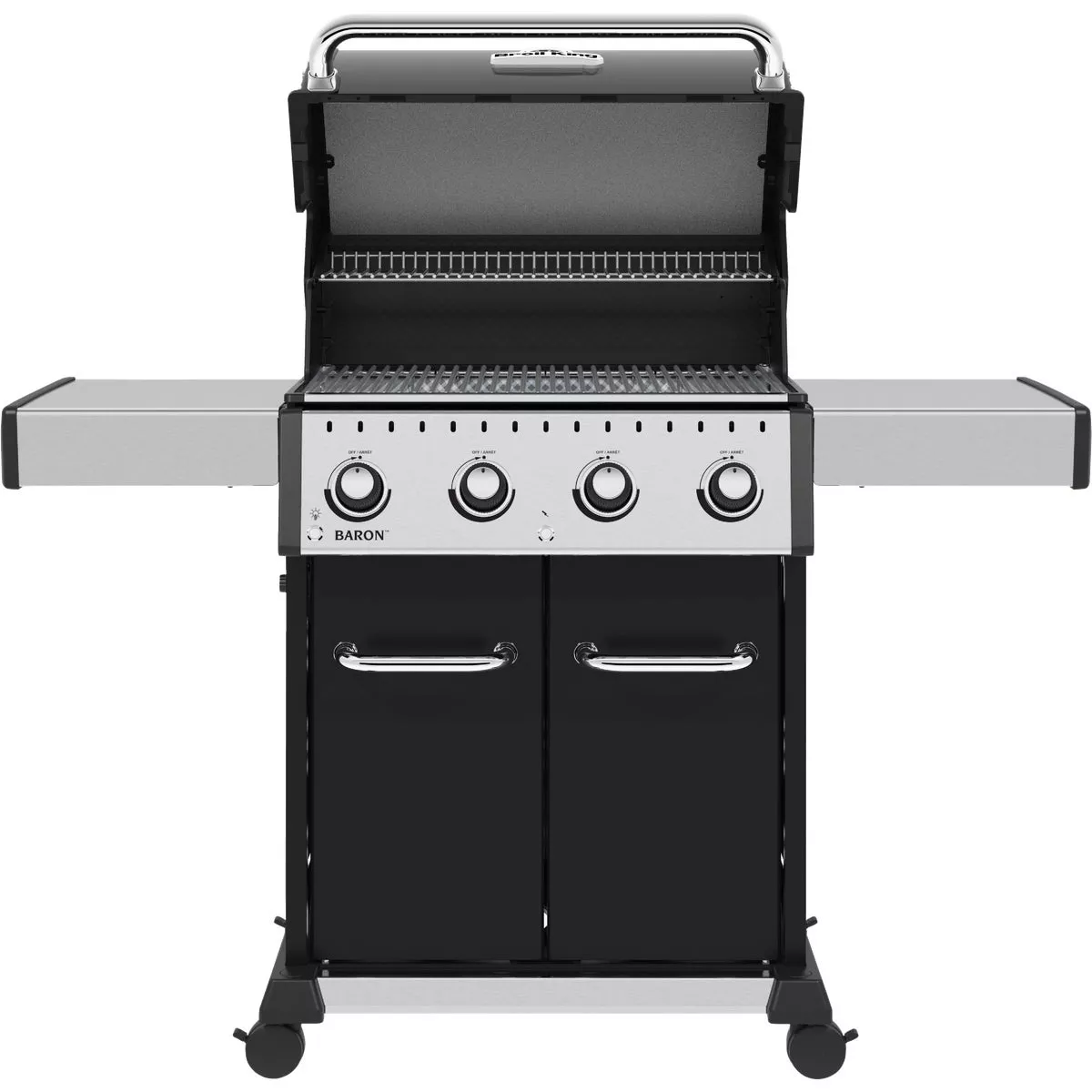 Broil King Baron 420 Pro 4-Burner Black 40,000 BTU LP Gas Grill