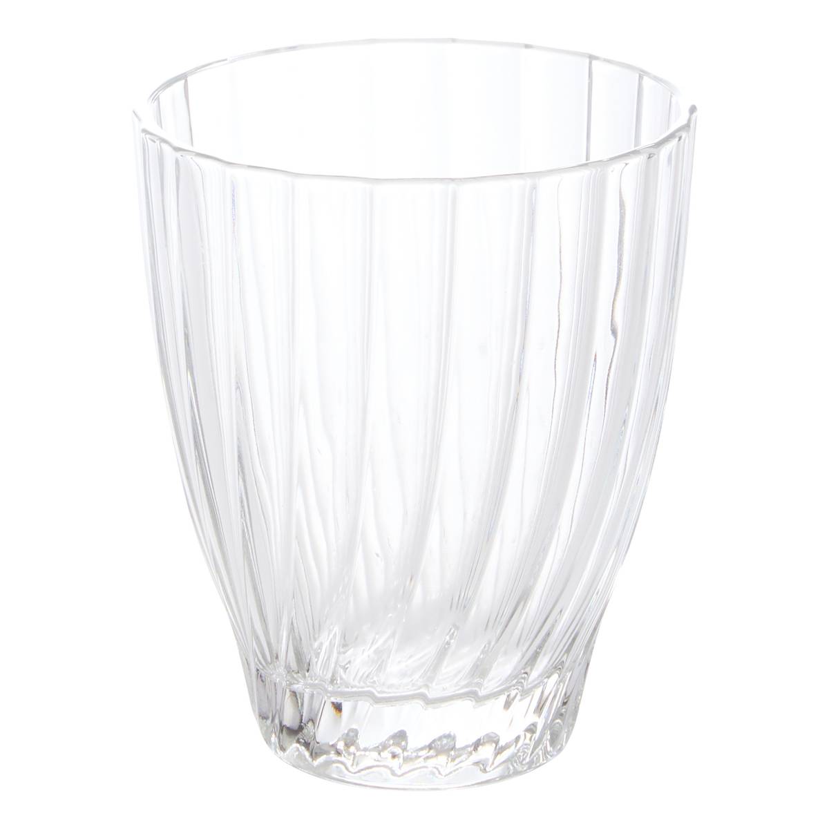 Set of 6 "Marg'Eau" cups 290 ml, glass, Transparent