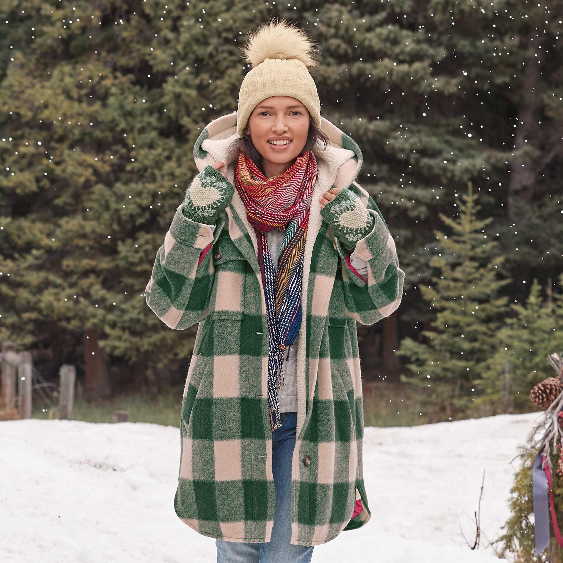 Fireside Plaid Jacket, Petite - Sundance Clothing