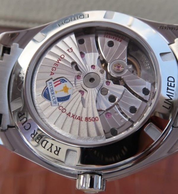 Replica Omega Seamaster 150M Ryder Cup White Textured Dial SS Bracelet A8500 - Top club