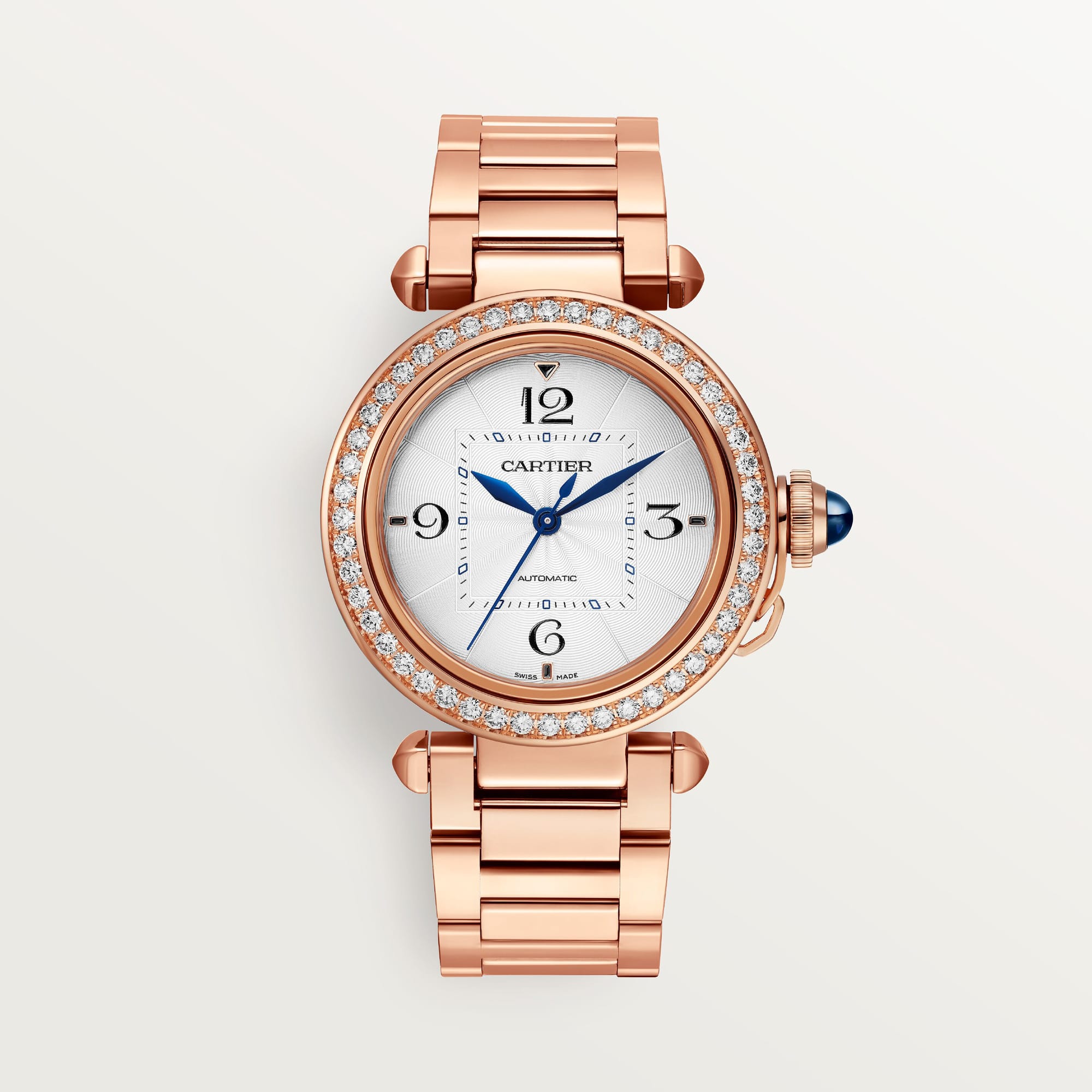 Pasha de fake cartier watch 35 mm mechanical movement with automatic winding caliber 1847 MC(1:1 replica) - Top club