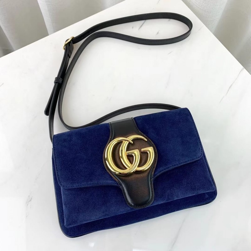 Replica Gucci Suede Arli Small Shoulder Bag 5501291:1High-quality replica