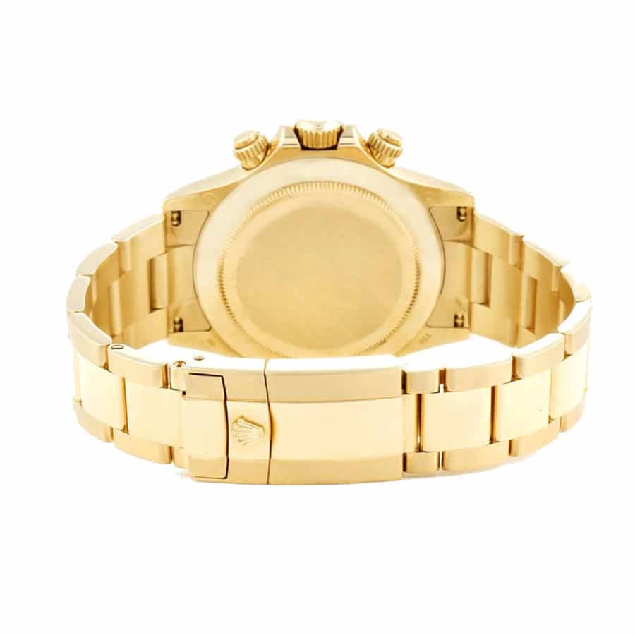 Rolex Daytona Cosmograph 116528 Yellow Gold White Dial Oyster Replica - Top club