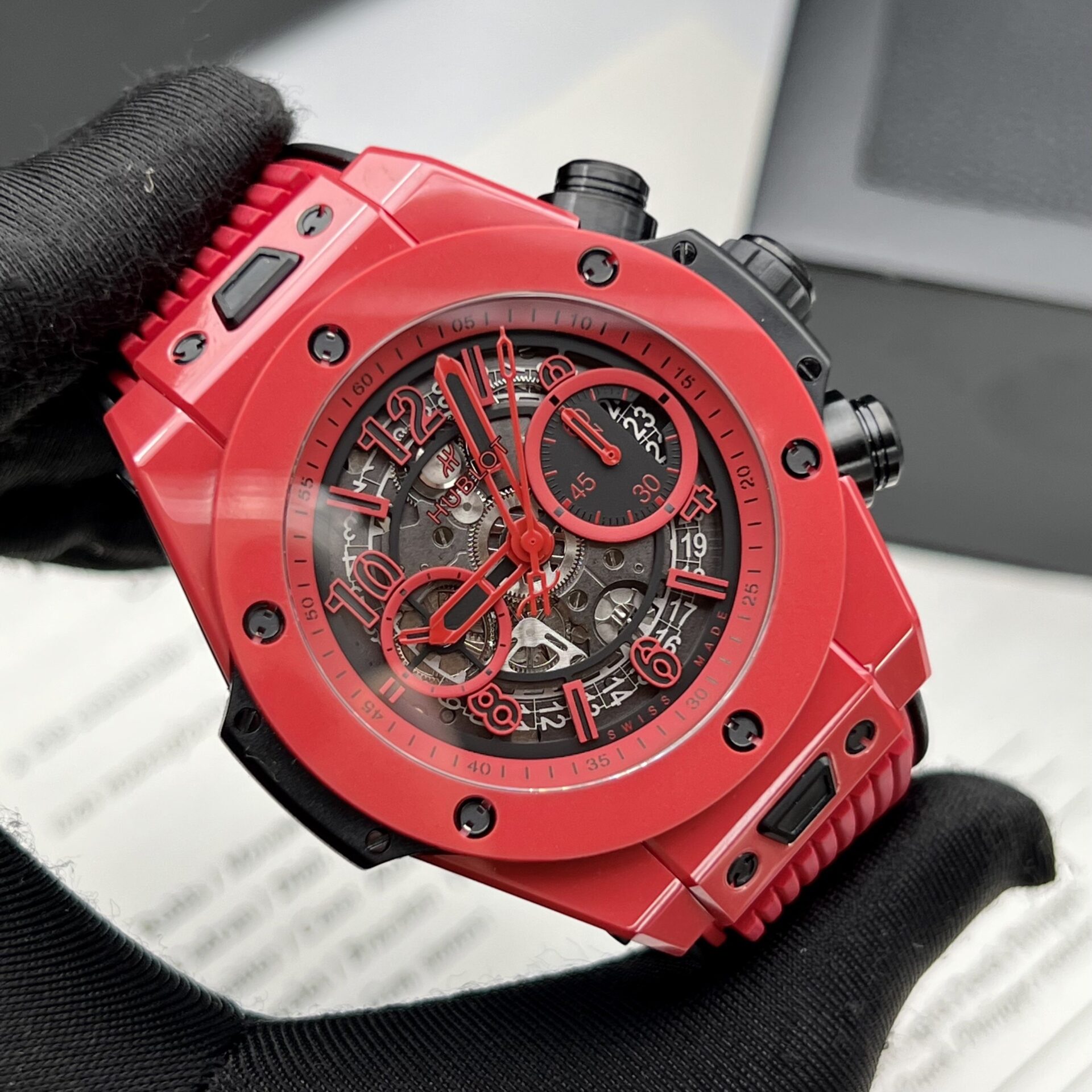 Hublot Big Bang Unico Red Magic Replica Watch BBF Factory 42mm - Top club
