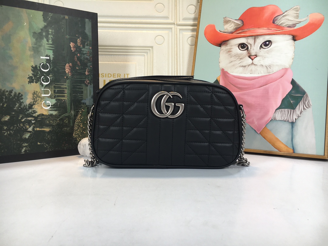 Replica Gucci Marmont Small Shoulder Bag- 4 Colors1:1High-quality replica