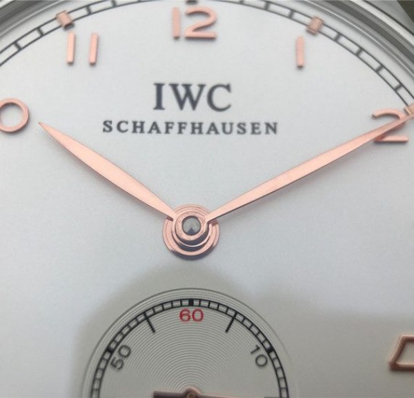 Replica IWC ZF Portuguese IW5454 White Dial Leather Strap RG Hand - Top club