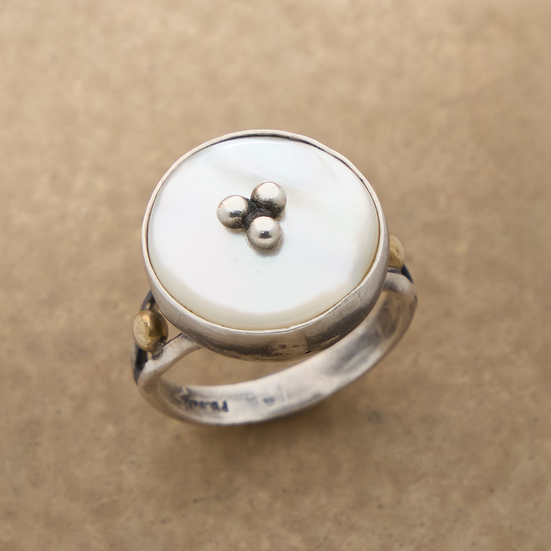 Ophir Mother of Pearl Ring - Sundance Clothing