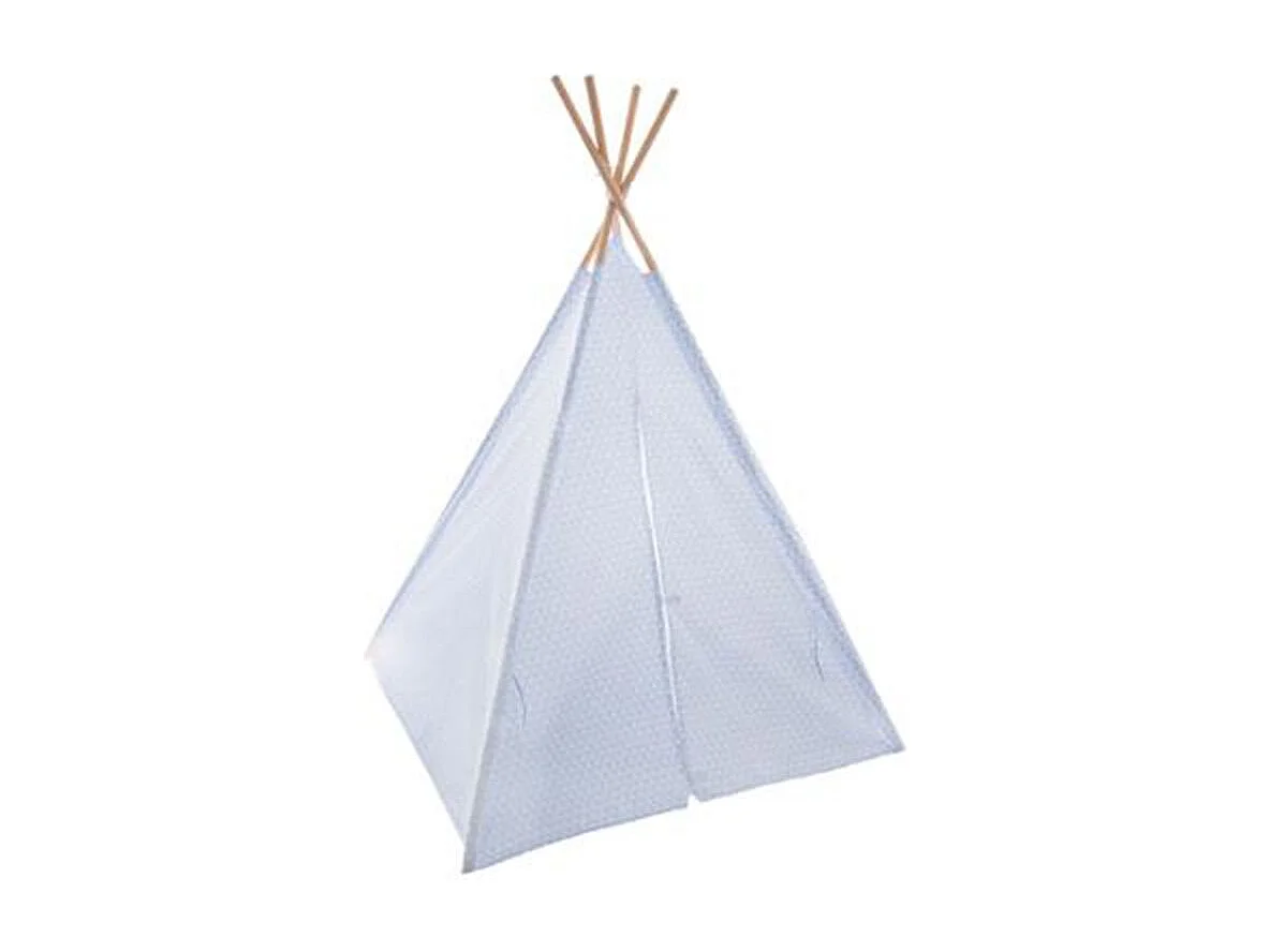 Tipi Déco Enfant 160cm Bleu