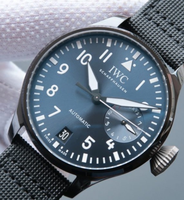 Replica IWC ZF Big Pilot IW502003 Real Ceramic Nylon Strap - Elite Watch Atelier