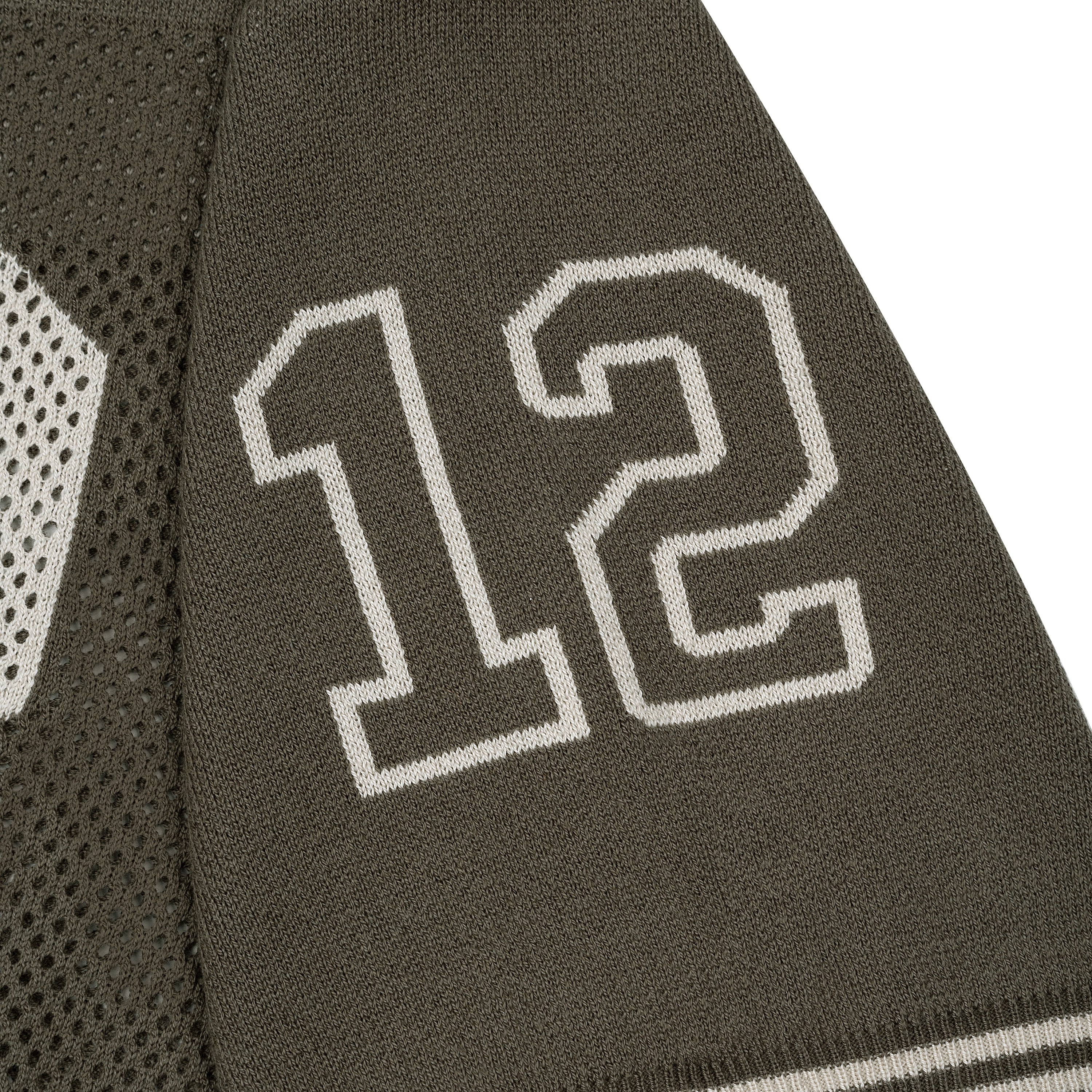"sashiko v2" knit jersey brown